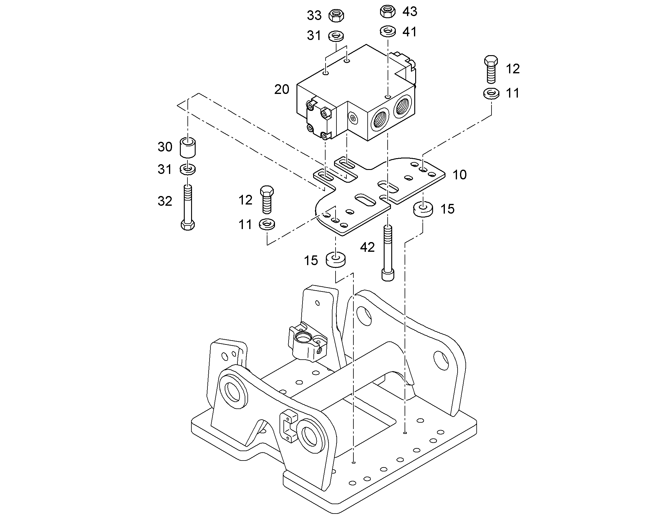 ГИЛЬЗА РАСПОРНАЯ 12X16X14 94037784 LIEBHERR