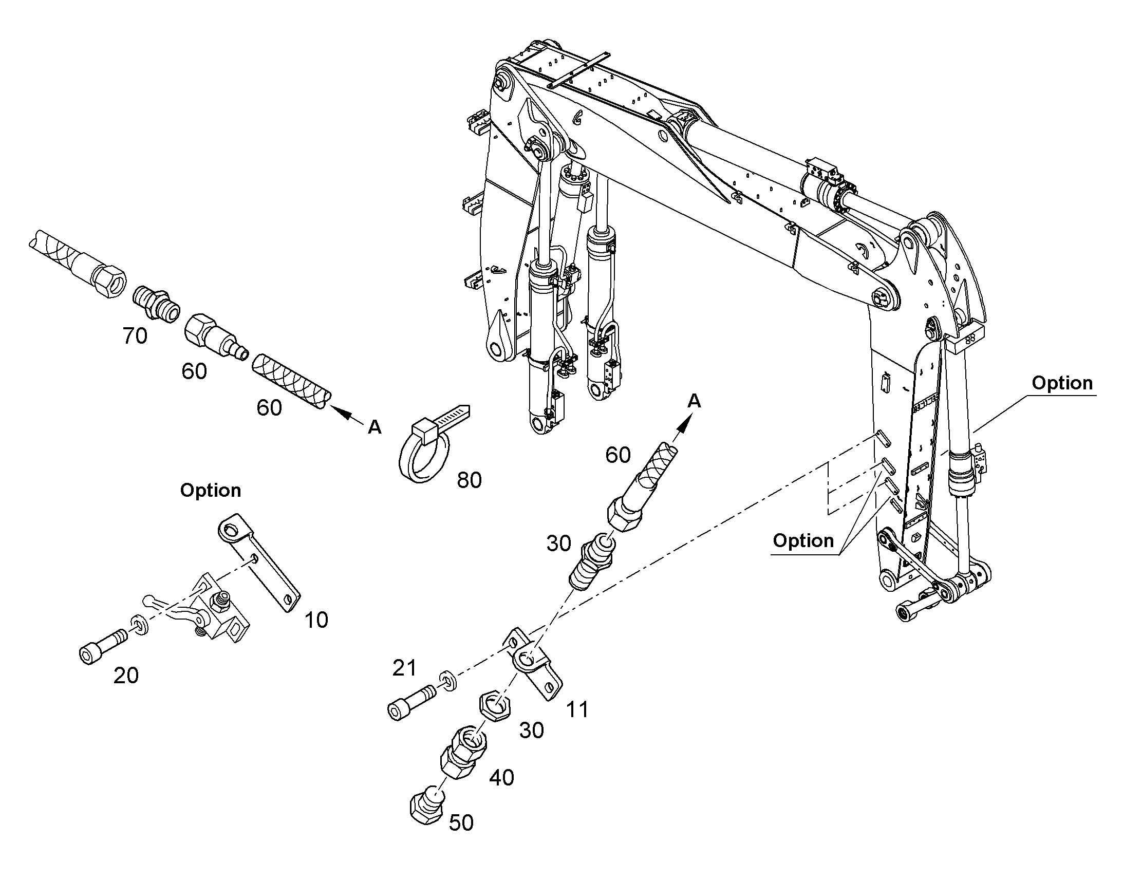 ШЛАНГ 12X5500 11114802 LIEBHERR