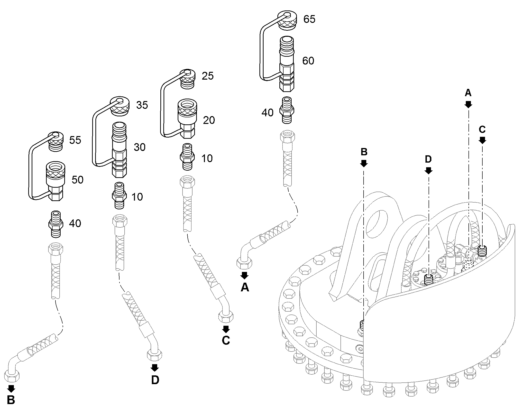 КОЛПАЧОК ЗАЩИТНЫЙ 7002909 LIEBHERR
