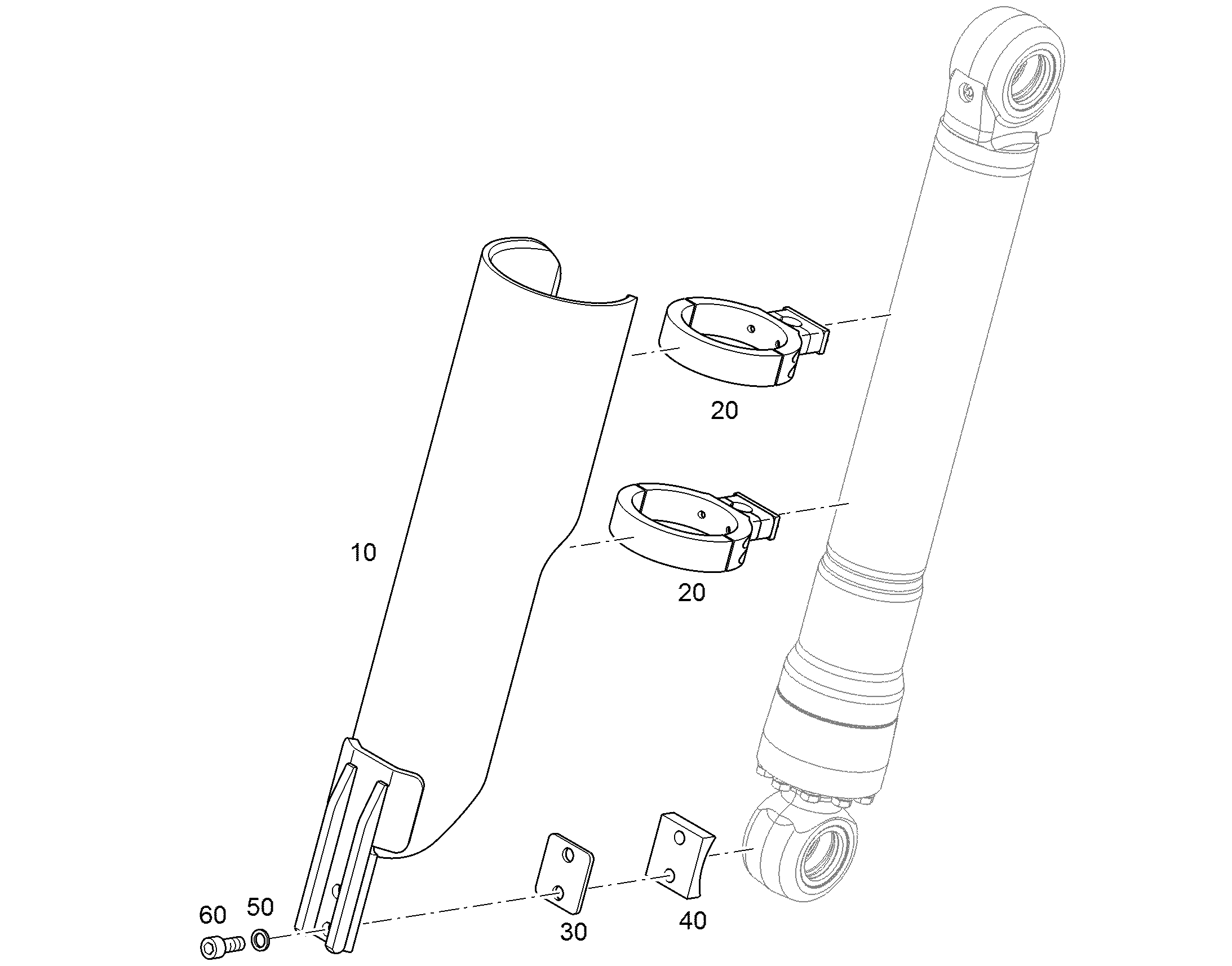 ЛИСТ НАПРАВЛЯЮЩИЙ 94047186 LIEBHERR