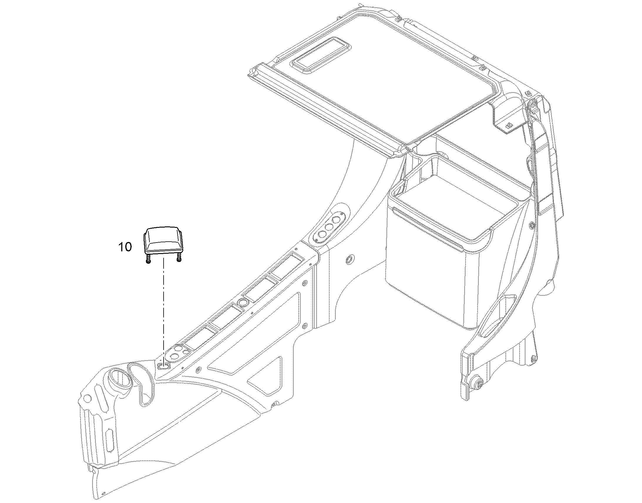 ЗАГЛУШКА AR5/27,0X41,0 SCHWARZ 10450506 LIEBHERR