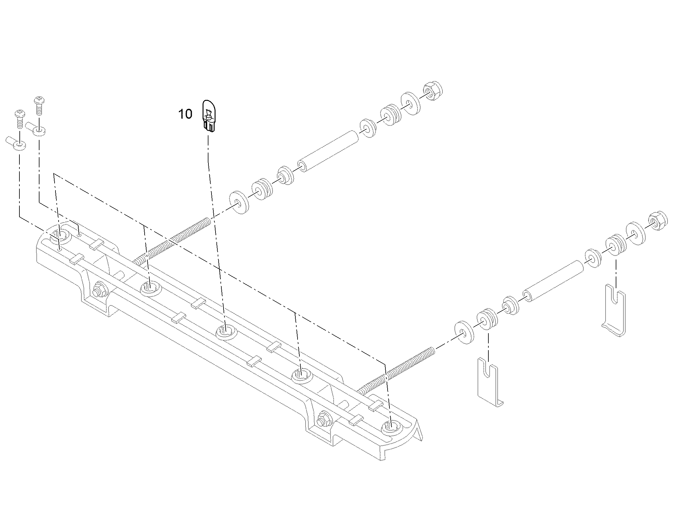 ЛАМПА НАКАЛИВАНИЯ W5W 24V 5W/W2,1X9,5D KLAR 607003308 LIEBHERR