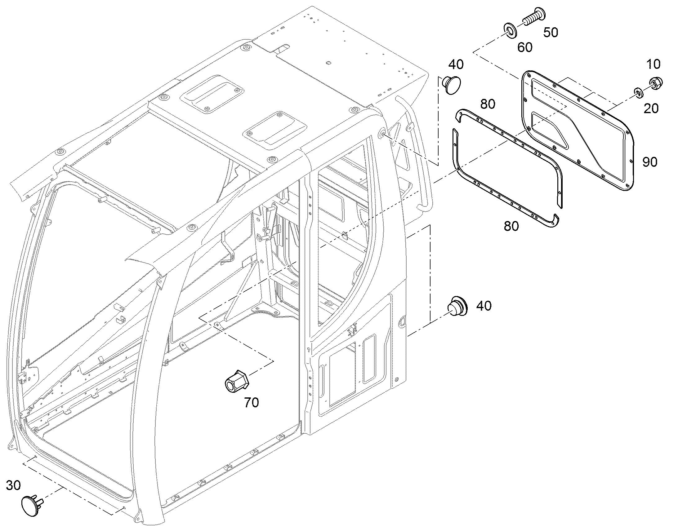 ГАЙКА КОЛПАЧКОВАЯ M5 11600523 LIEBHERR