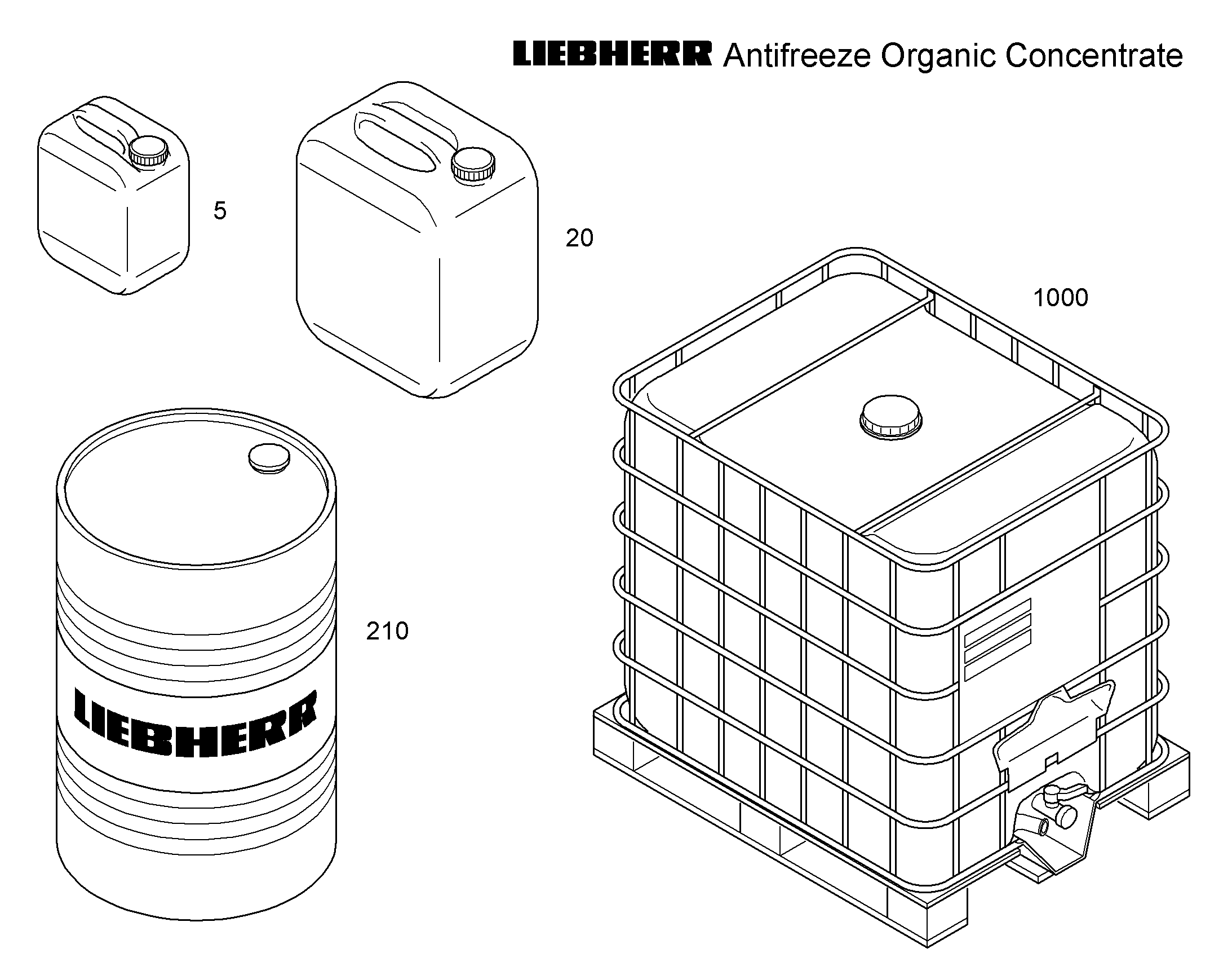 АНТИКОРРОЗ.И ПРОТИВОМОРОЗН.СРЕ 210L FASS 11482295 LIEBHERR