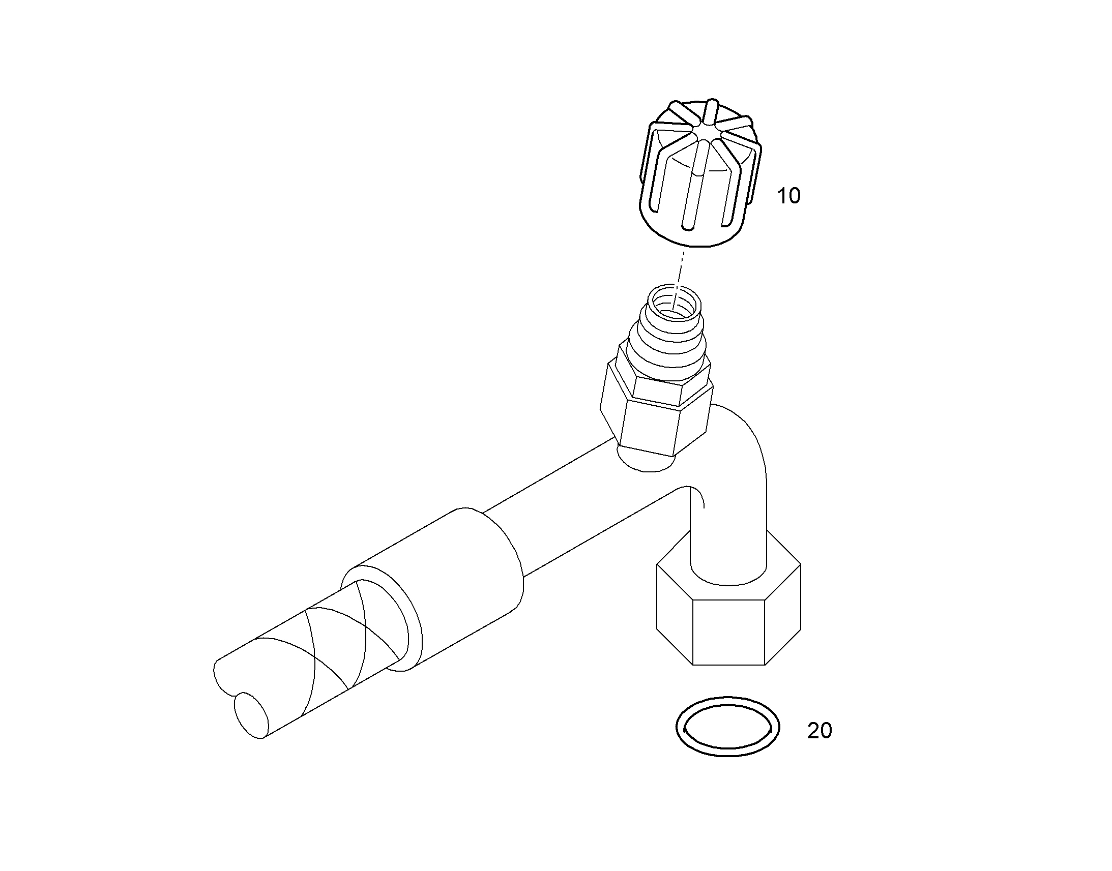 ЗАГЛУШКА 7028294 LIEBHERR