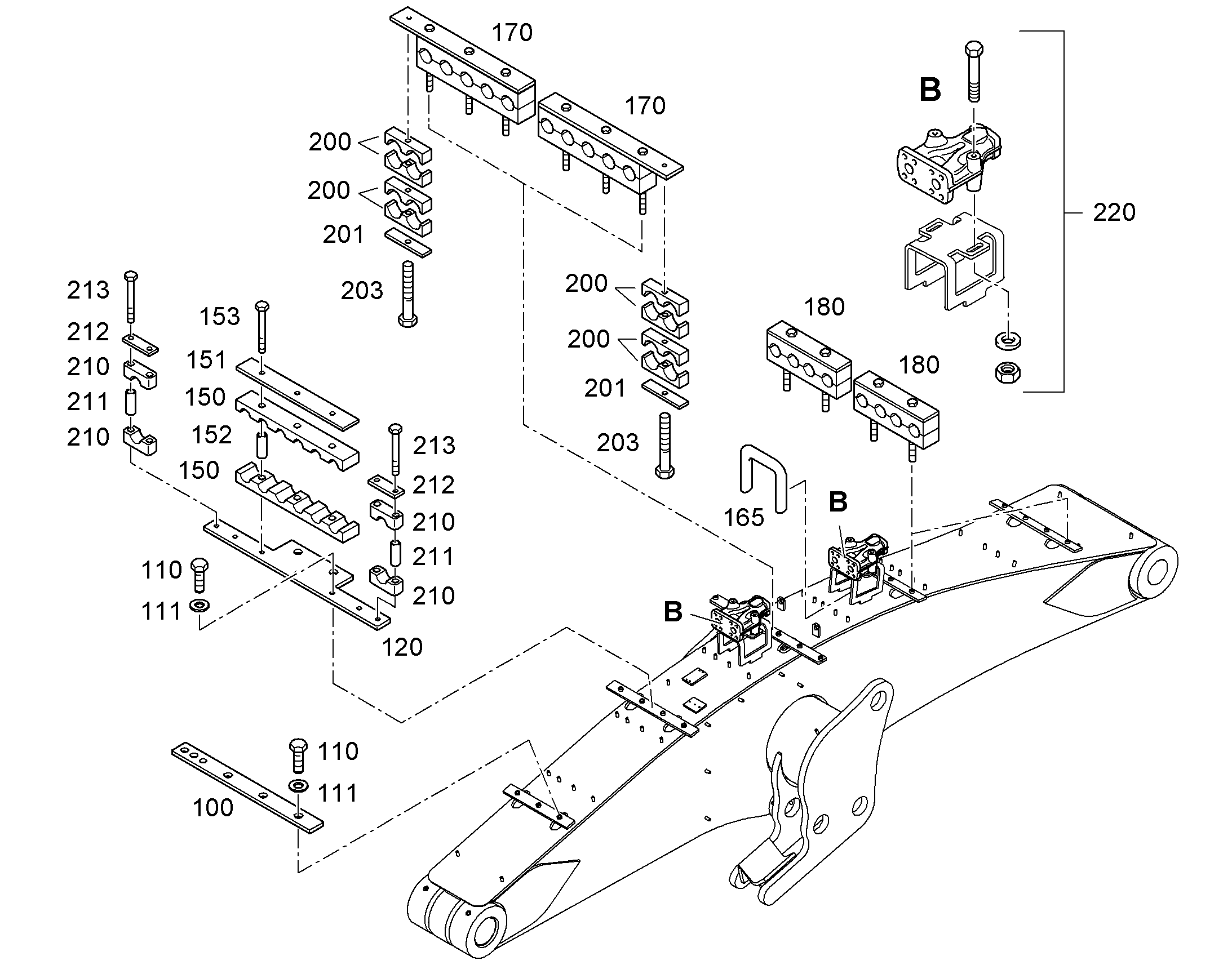 СКОБА 94019353 LIEBHERR
