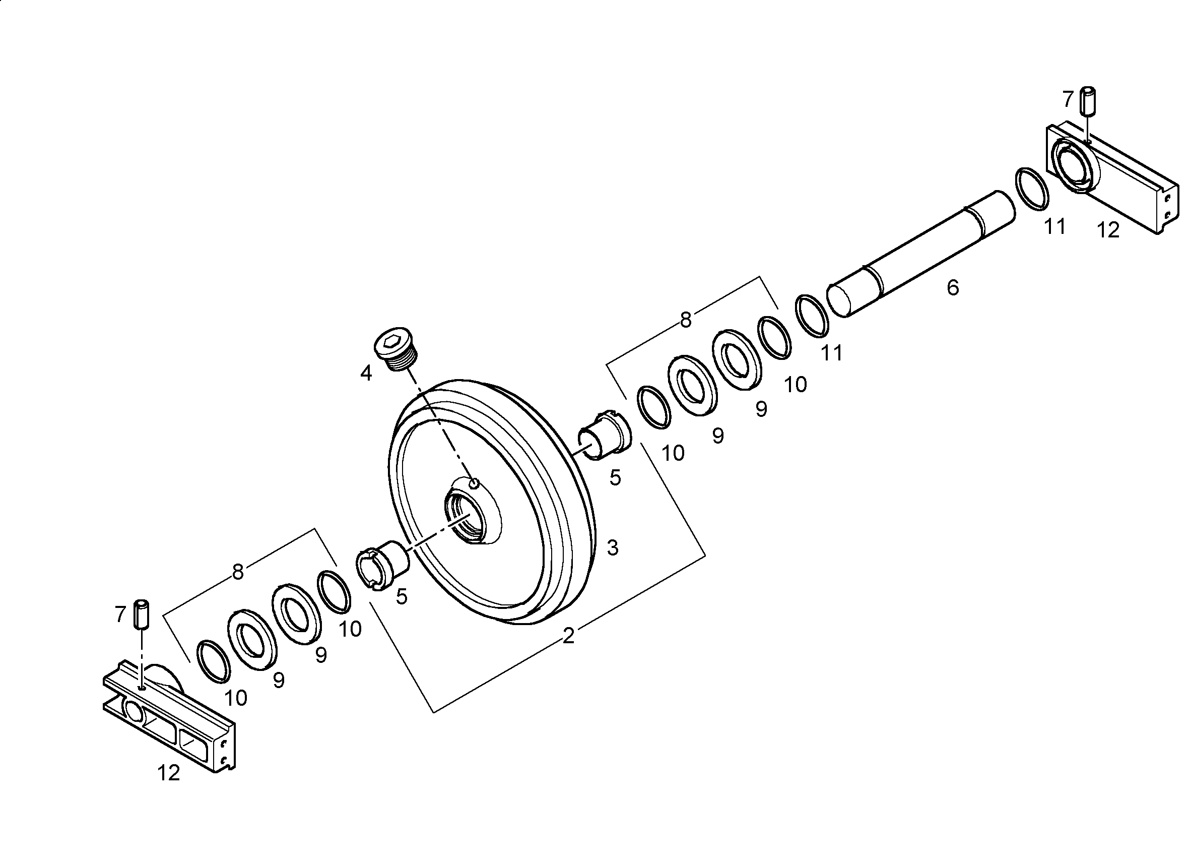 ПРОКЛАДКА 7024230 LIEBHERR