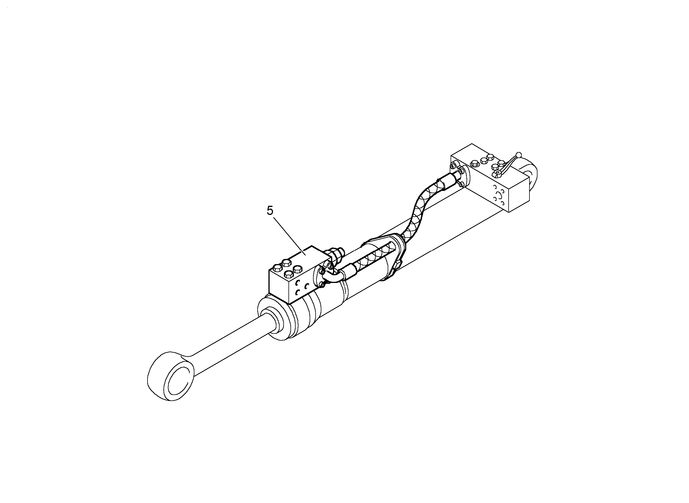 ЗАЩ.ТРУБЫ ЦИЛ.НАКЛ. 9911510 LIEBHERR