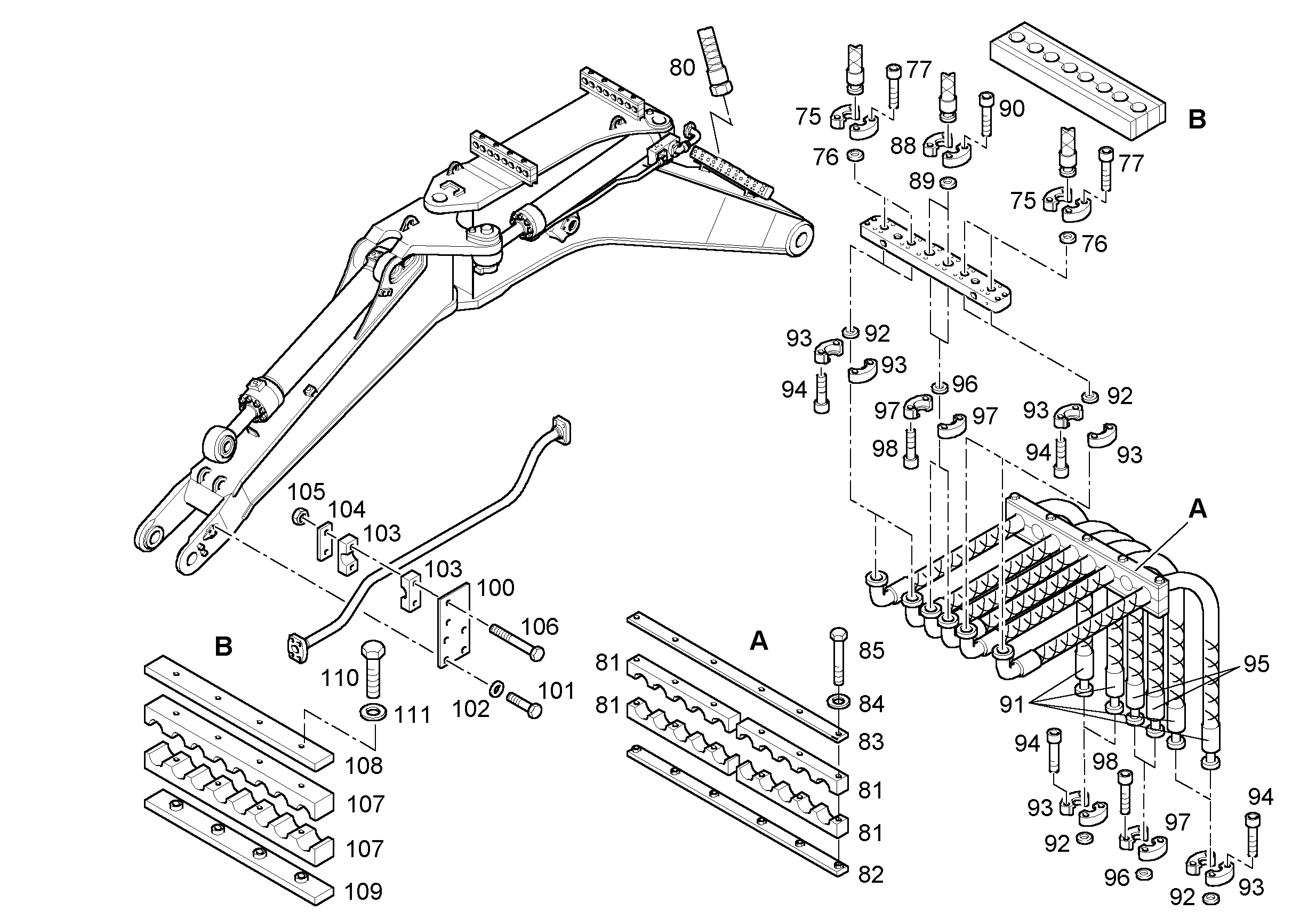 КЛЕММА ПОЛОВИННАЯ HRRL 4 32 32-25-32-2X38-32-25 7024944 LIEBHERR