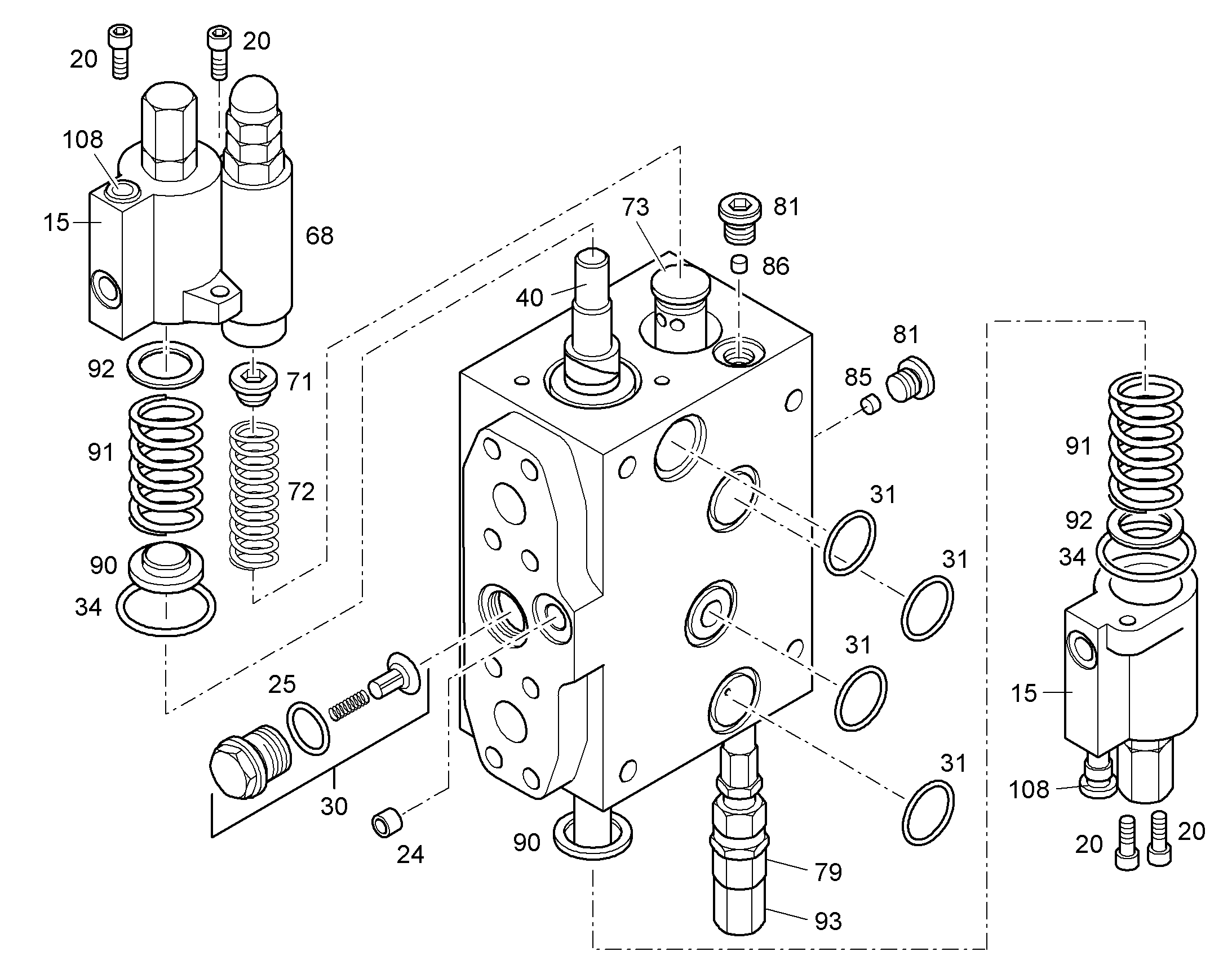 СОПЛО 7025324 LIEBHERR