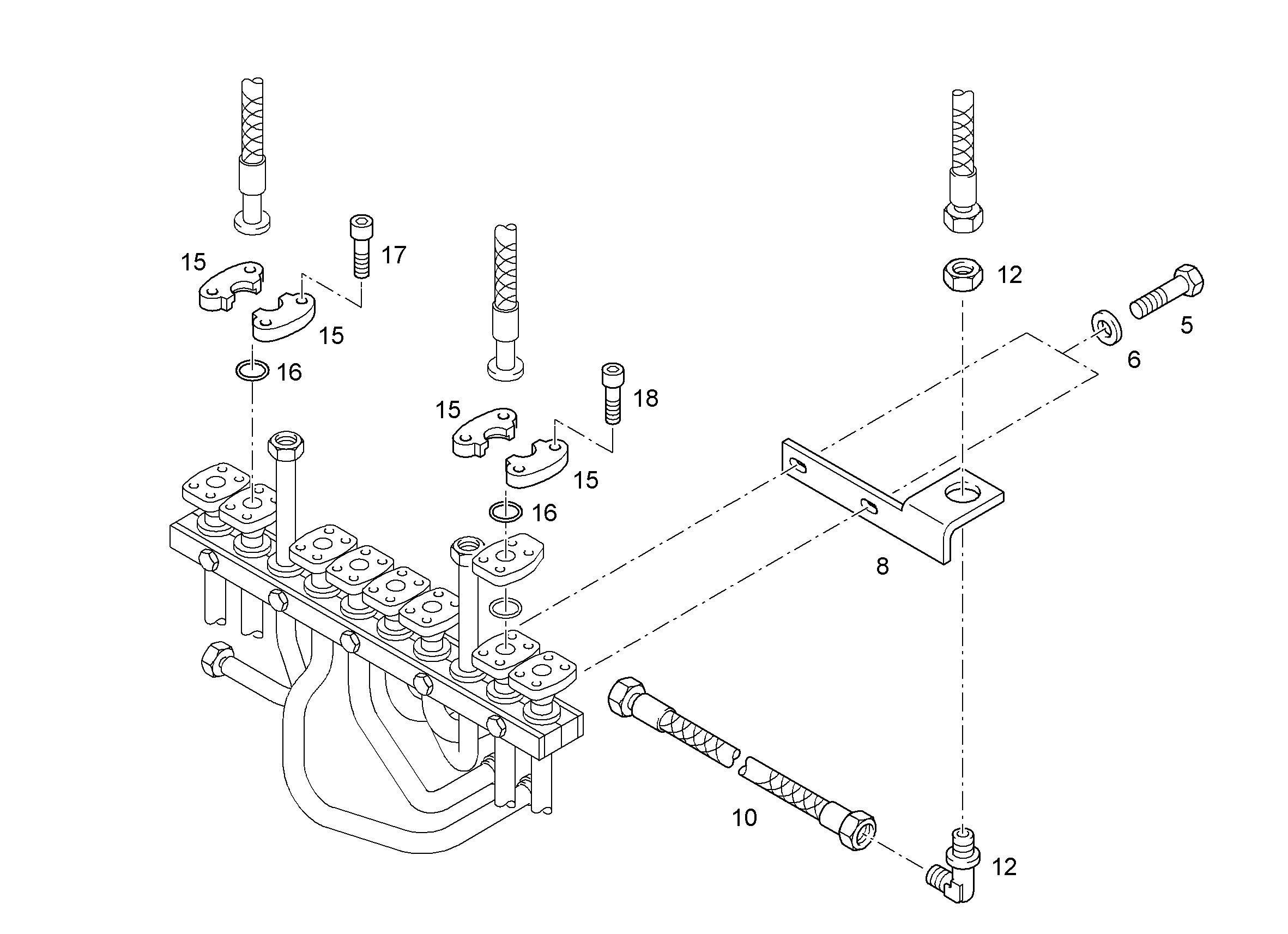 ШЛАНГ 32X660 7024824 LIEBHERR