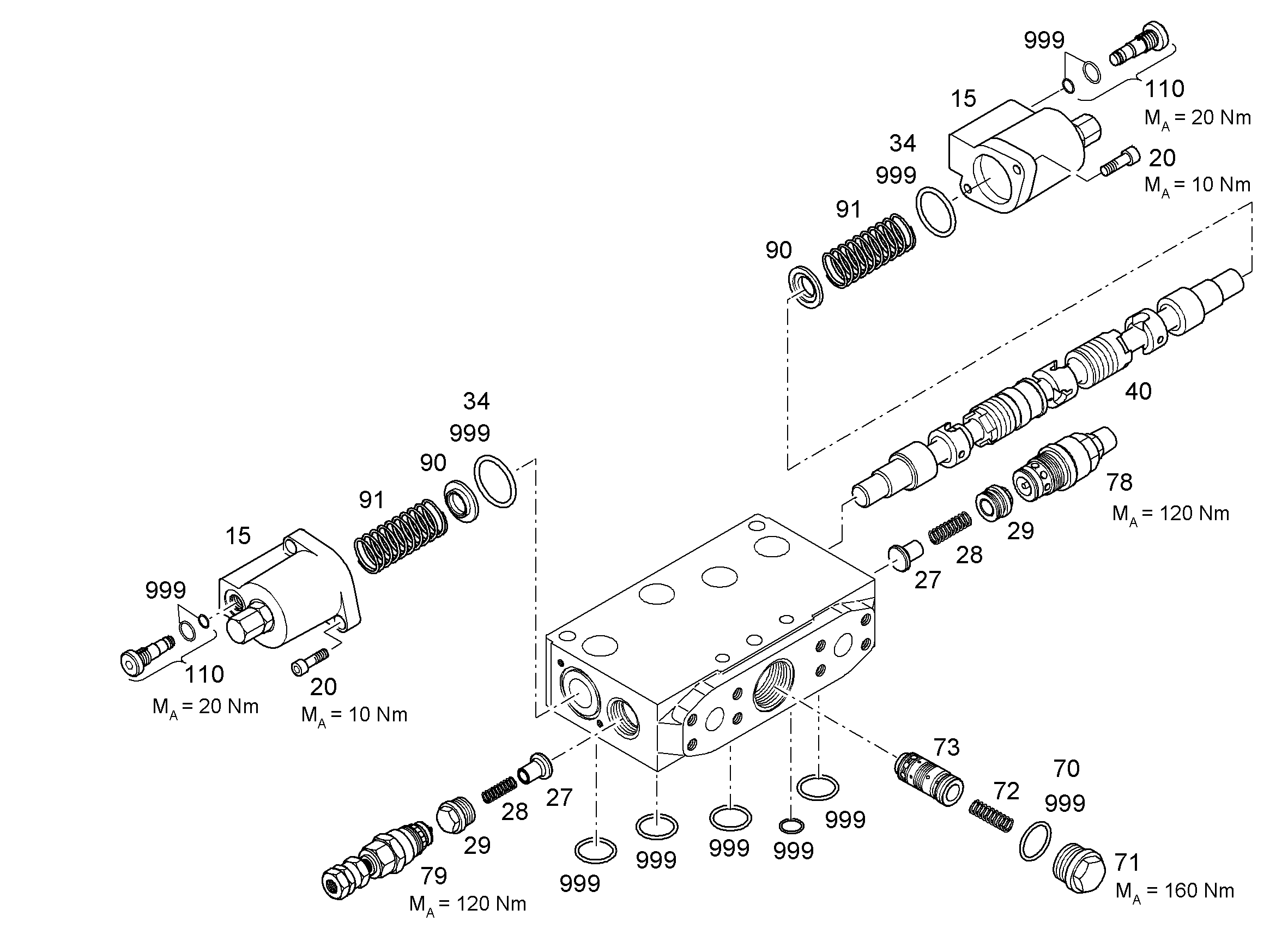КЛАПАН ПОДПИТКИ 7029497 LIEBHERR
