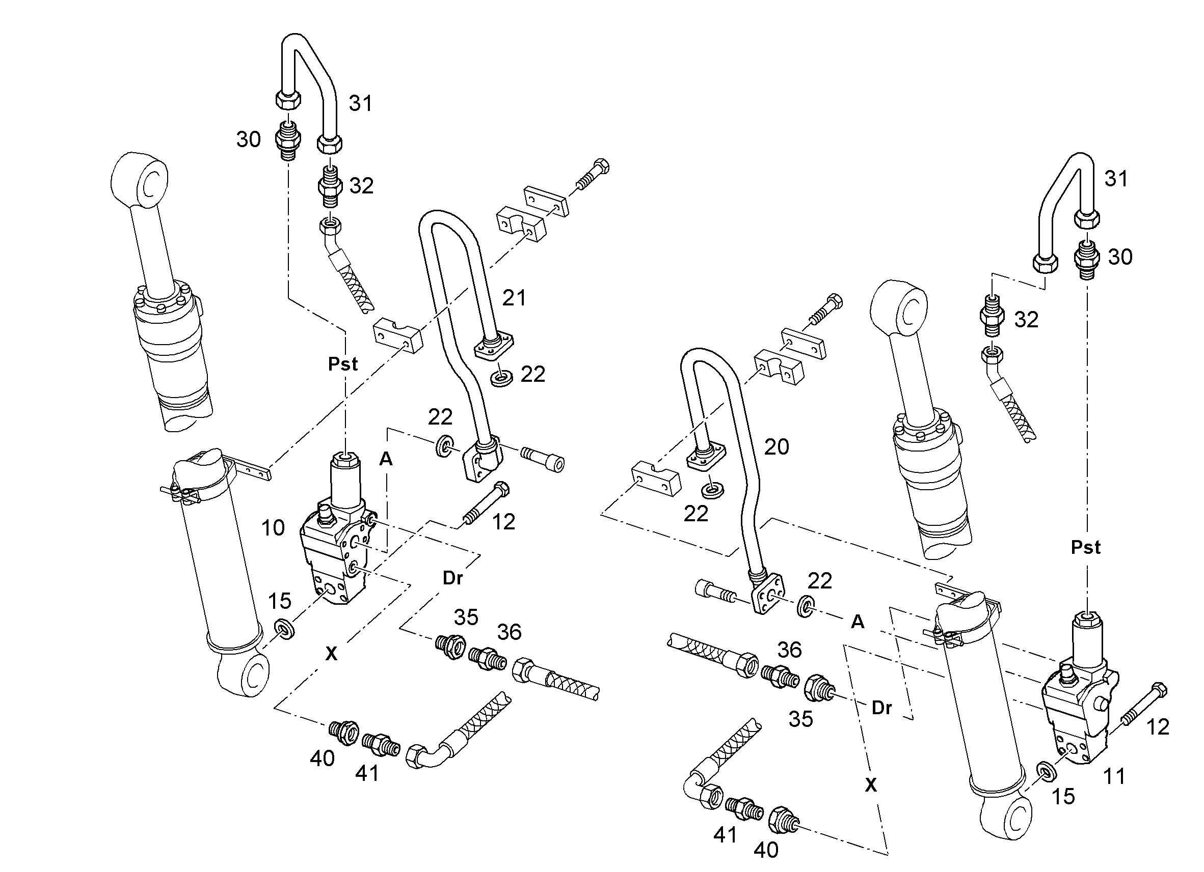 КЛАПАН ПРЕДОХРАНИТЕЛЬНЫЙ 5614328 LIEBHERR