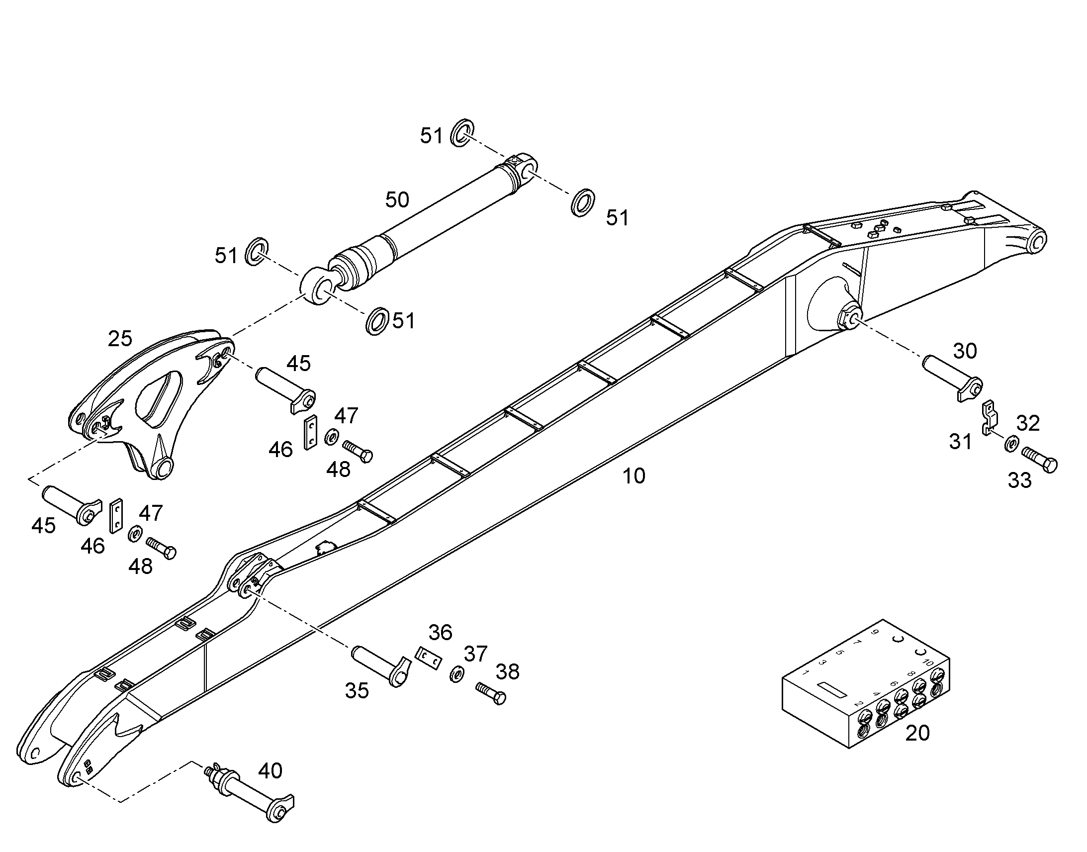 СМАЗОЧНЫЕ ЛИНИИ УСТАНОВКА 9633434 LIEBHERR