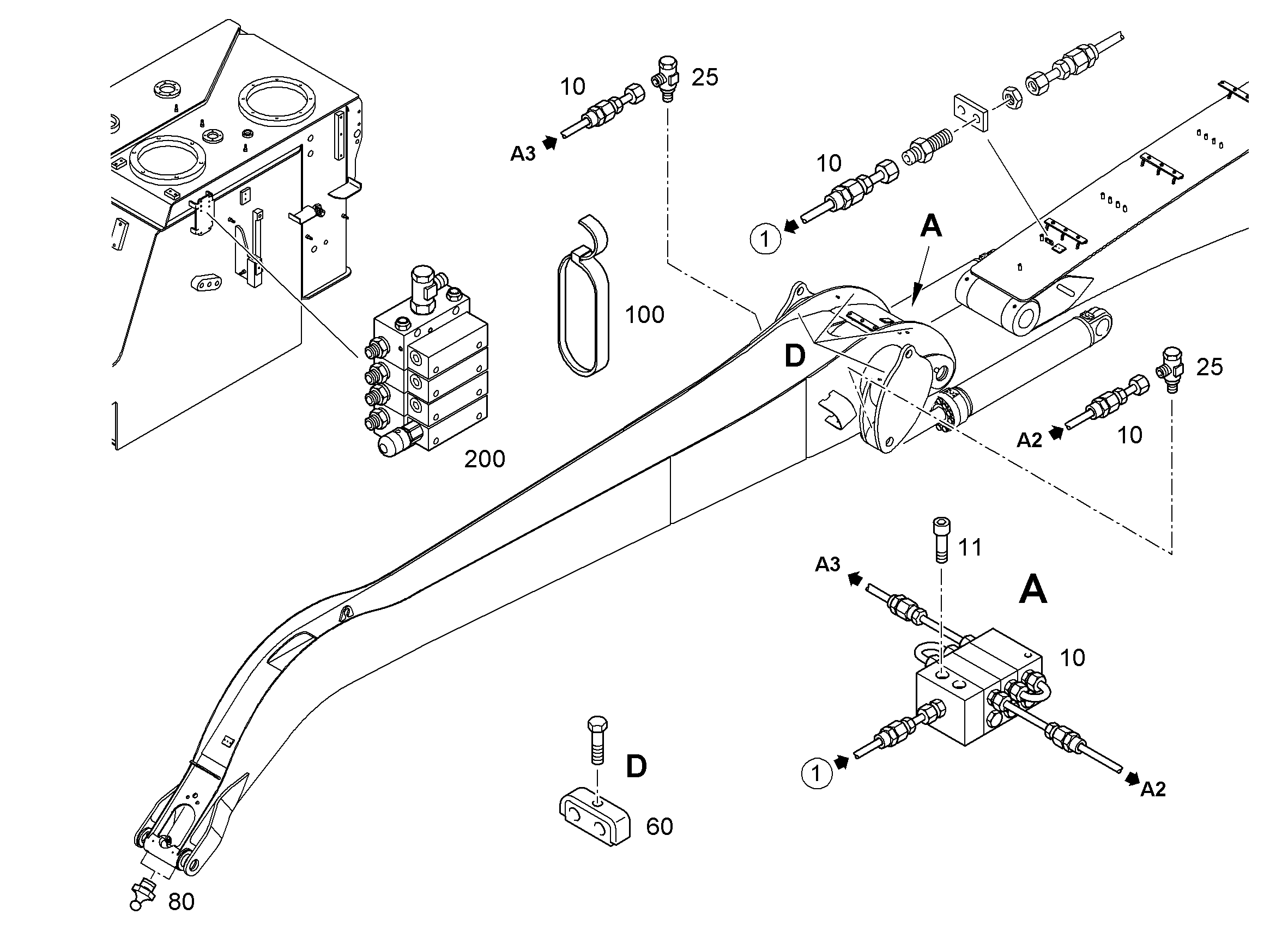 РАСПРЕДЕЛИТЕЛЬ MX-F 3/2 10015245 LIEBHERR
