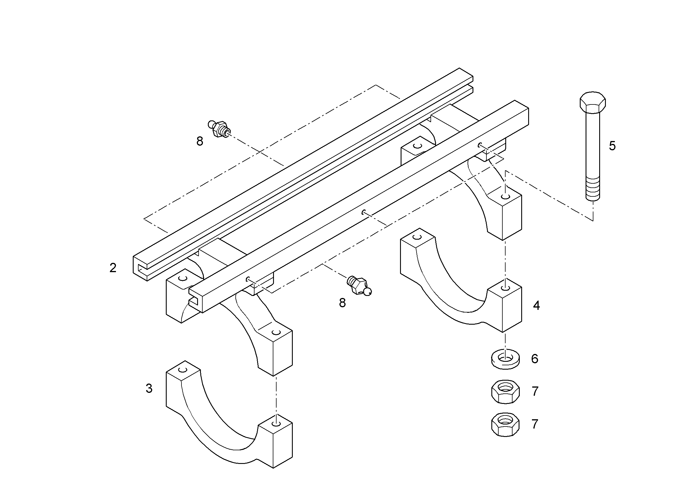 ПОЛУХОМУТИК d=165 9827893 LIEBHERR
