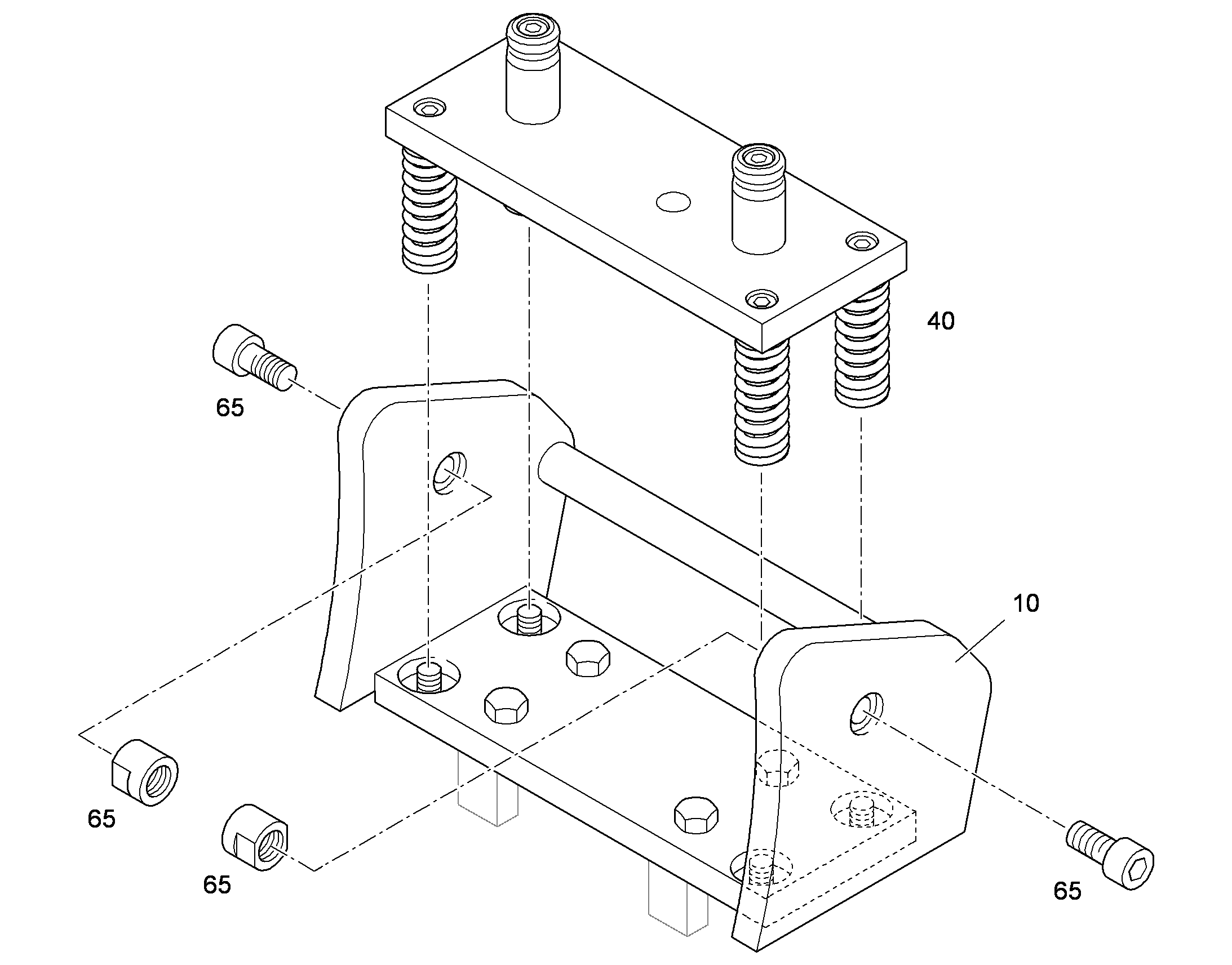 МОНТАЖНЫЙ КОМПЛЕКТ LIKUFIX 48 9594759 LIEBHERR