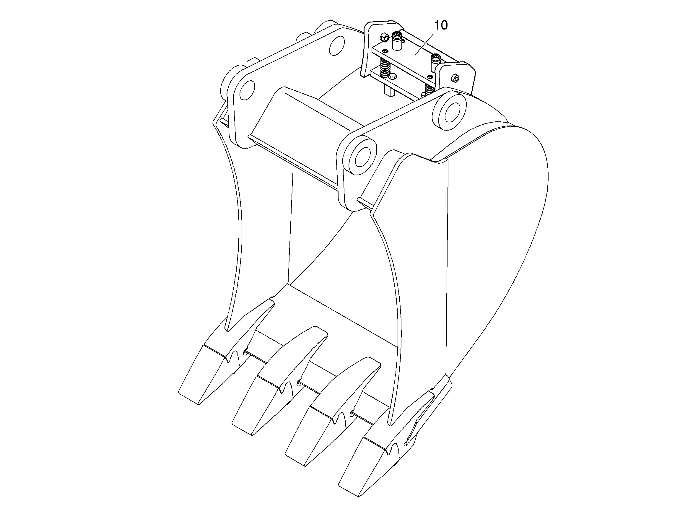 LIKUFIX 48 ДЛЯ ЖЕСТКОГО КОВША 9594758 LIEBHERR