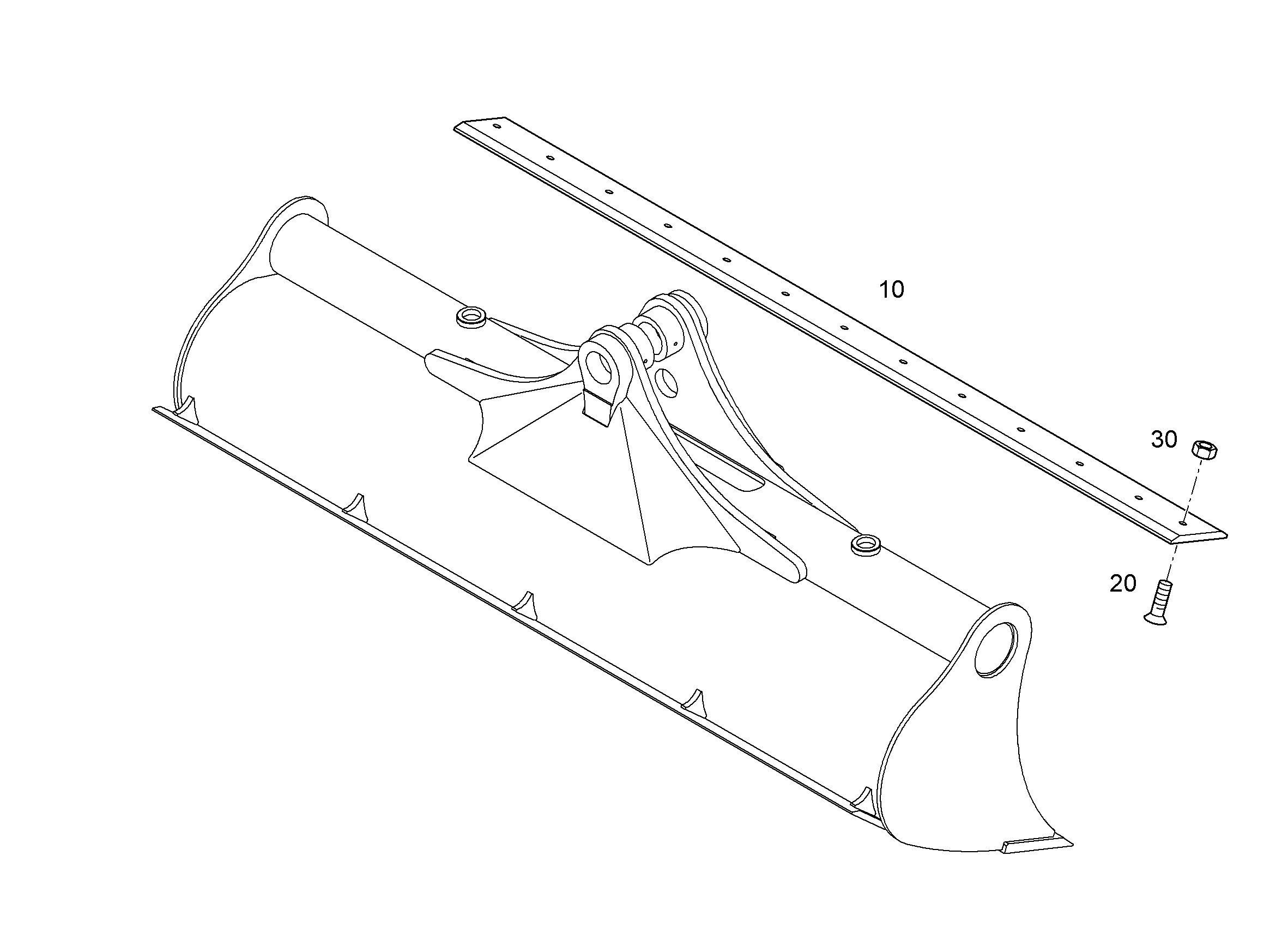 ШЕСТИГРАННАЯ ГАЙКА M24X2 12227296 LIEBHERR
