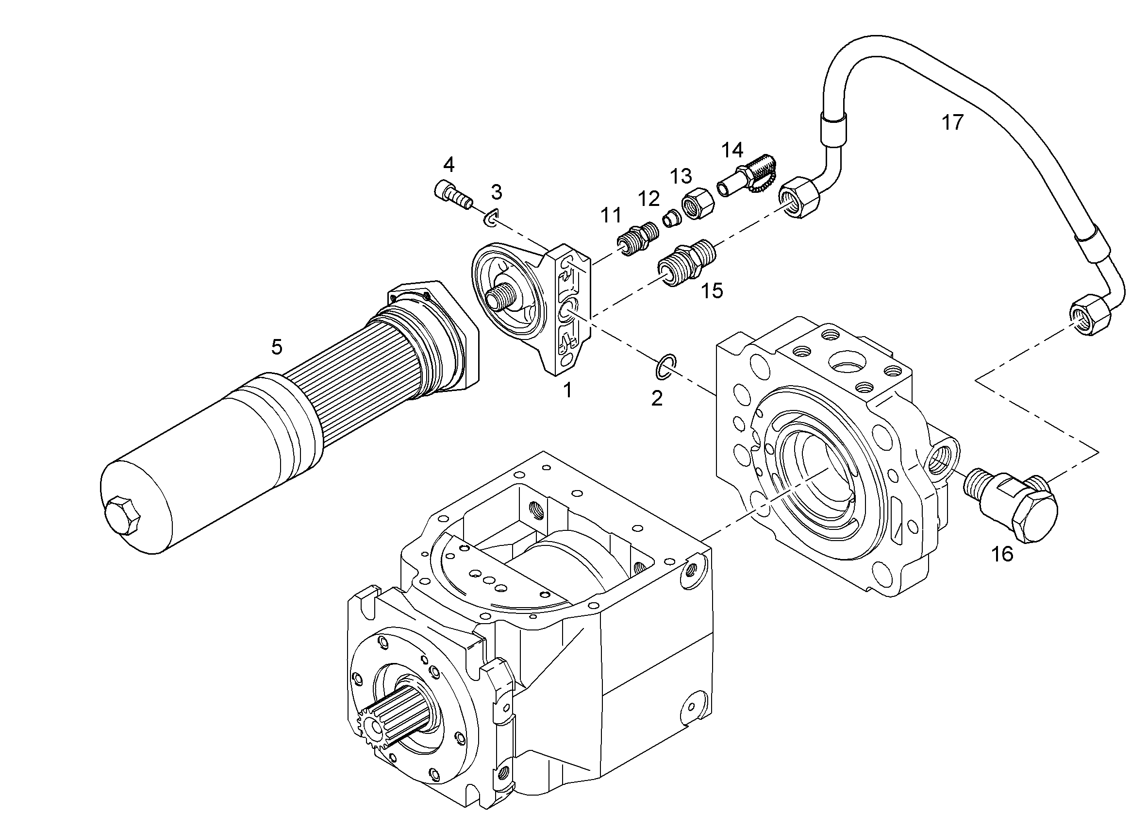 ШЛАНГ 10025639 LIEBHERR