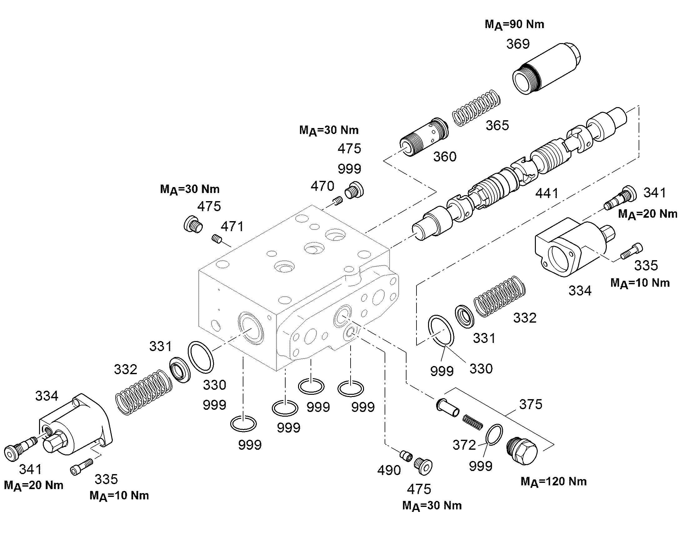 ЗАГЛУШКА РЕЗЬБОВАЯ 10017402 LIEBHERR