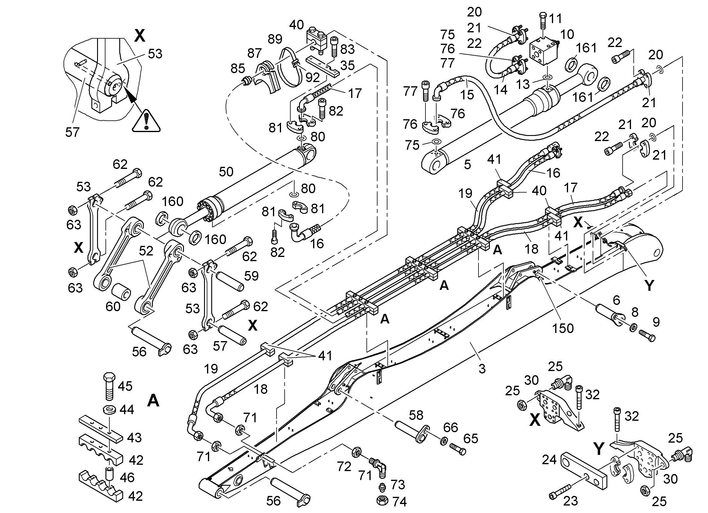 СМАЗОЧНЫЕ ЛИНИИ УСТАНОВКА 9283373 LIEBHERR