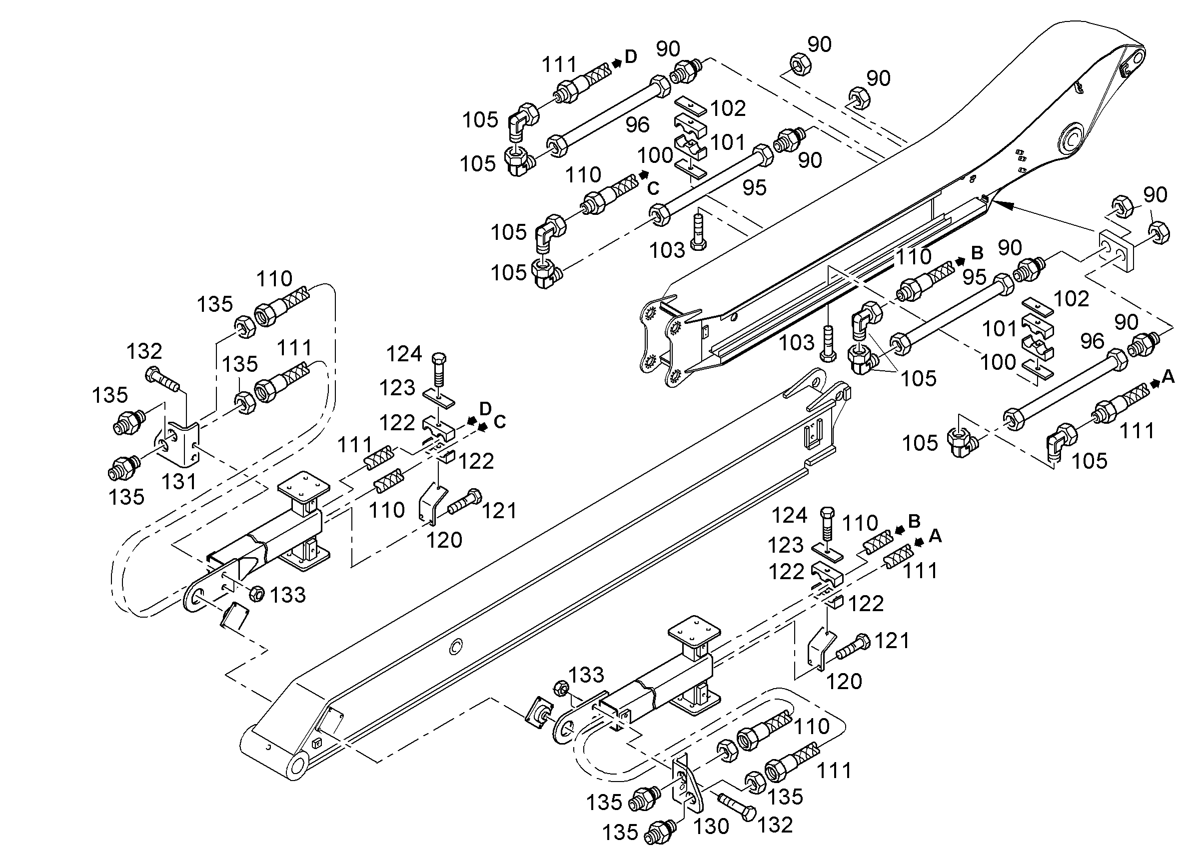 ШЛАНГ 16X5300 10036626 LIEBHERR