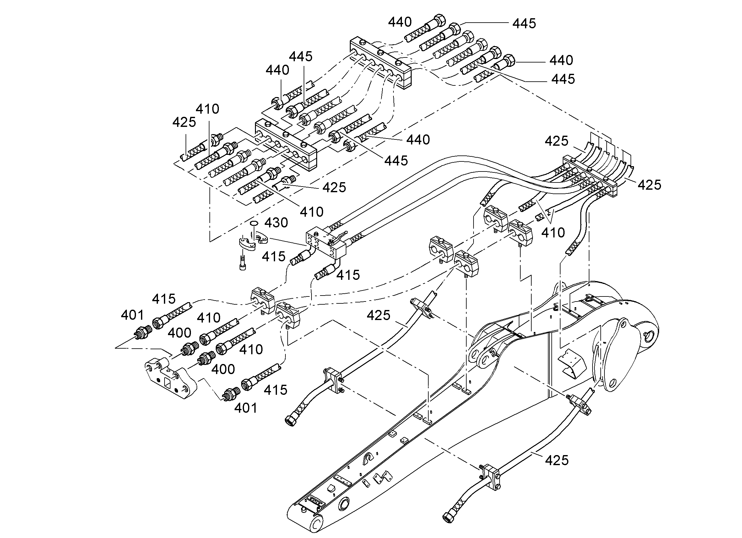 ШЛАНГ 12X3260 10041067 LIEBHERR