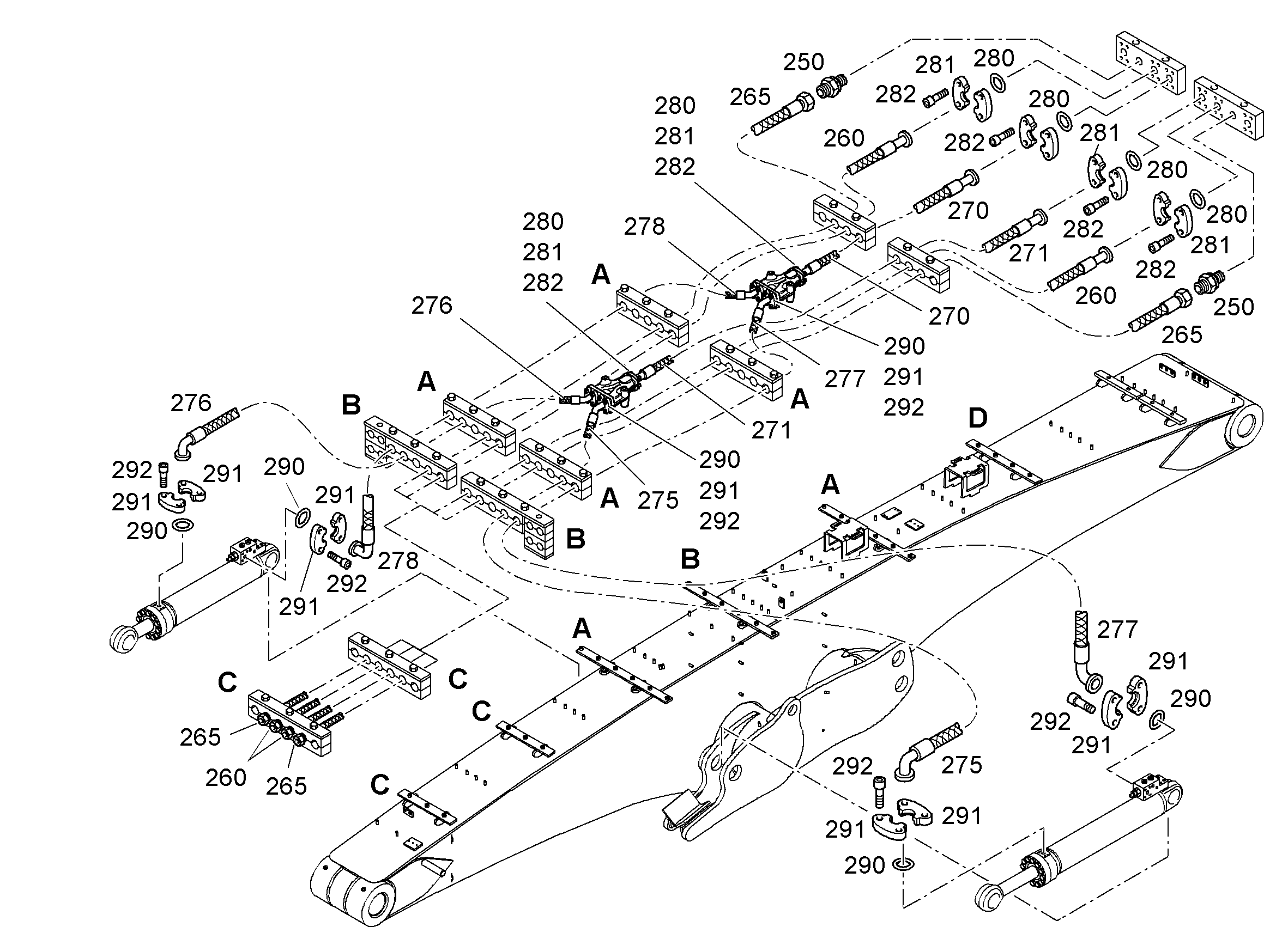 ШЛАНГ 25X1890 10043468 LIEBHERR