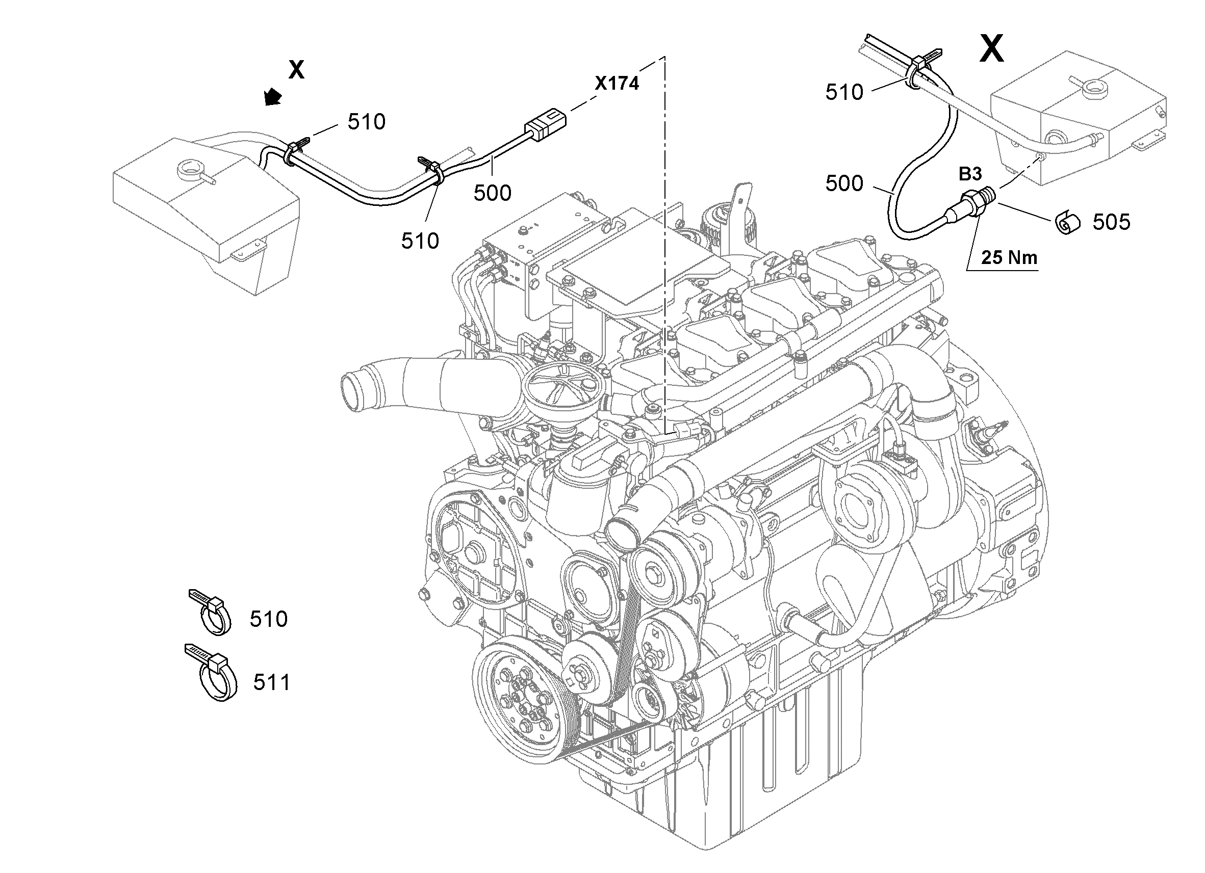 ЛЕНТА УПЛОТНИТЕЛЬНАЯ X12000 12205961 LIEBHERR