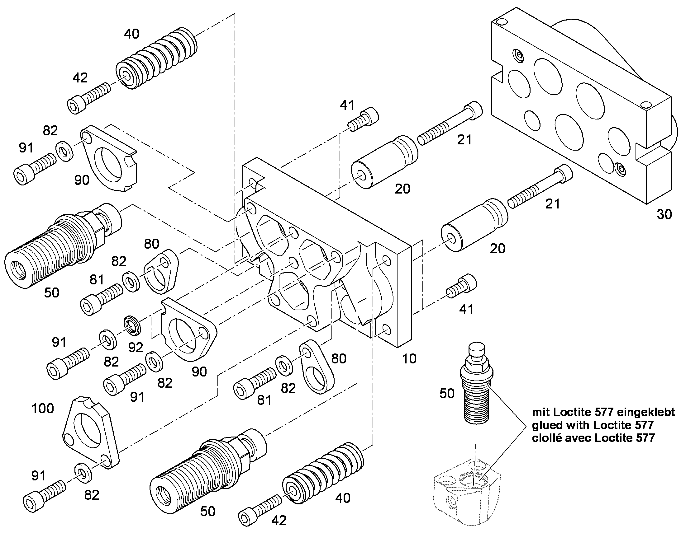 ПРИЖИМ 9582686 LIEBHERR