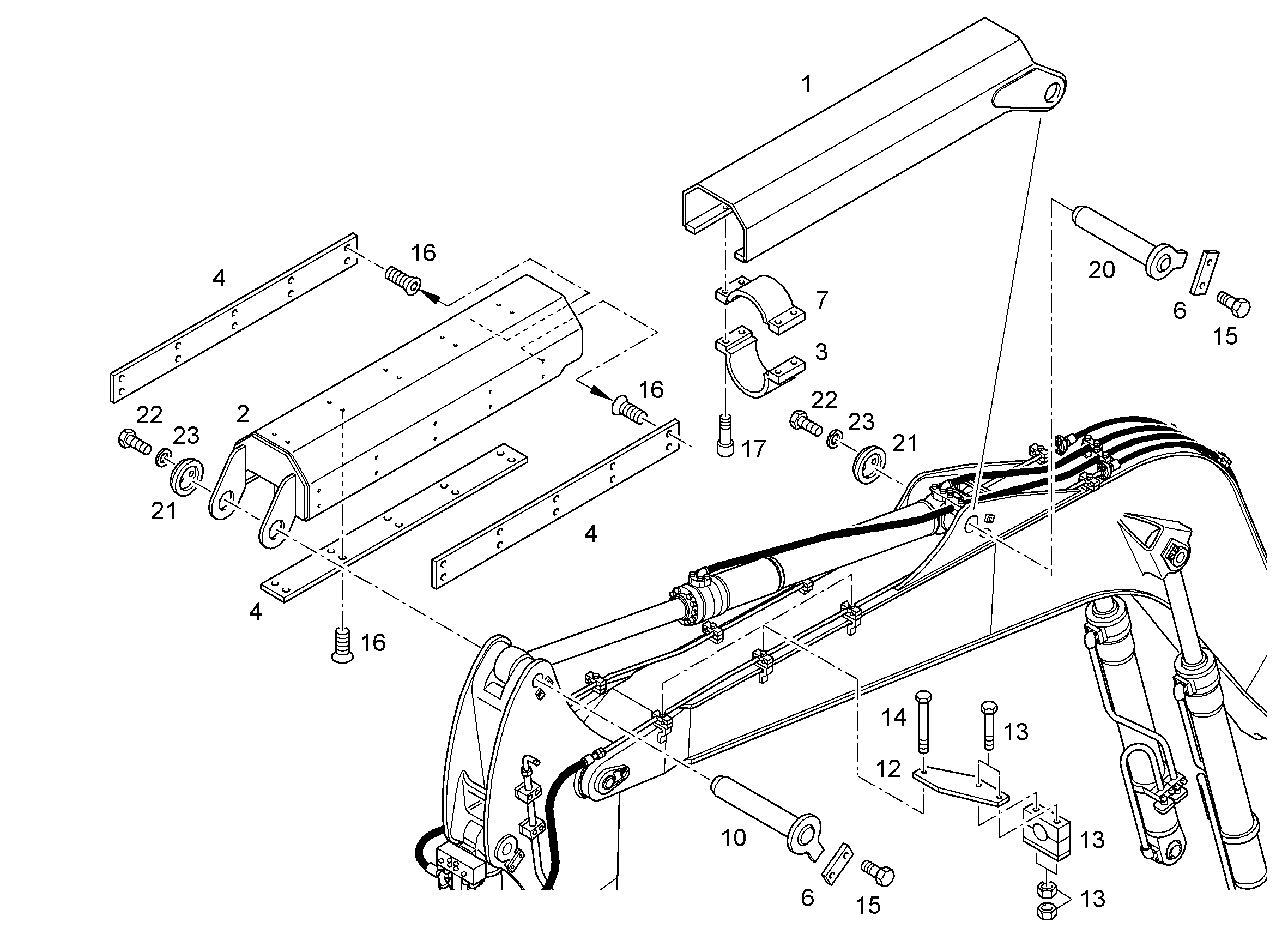 СКОБА d=172 9954302 LIEBHERR