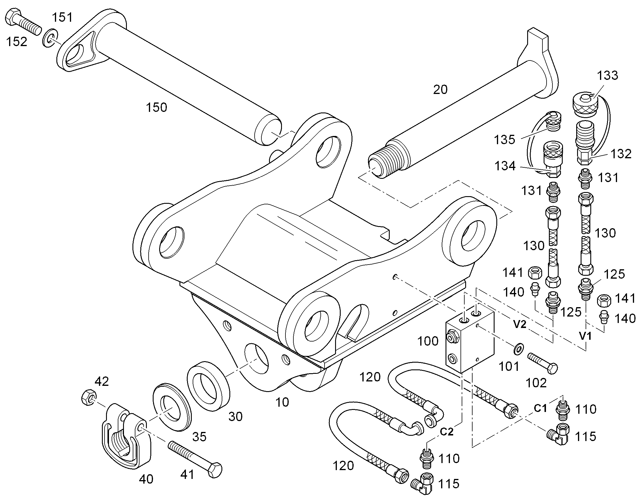 ПОДШИПНИК ПОВОРОТНЫЙ 9592188 LIEBHERR