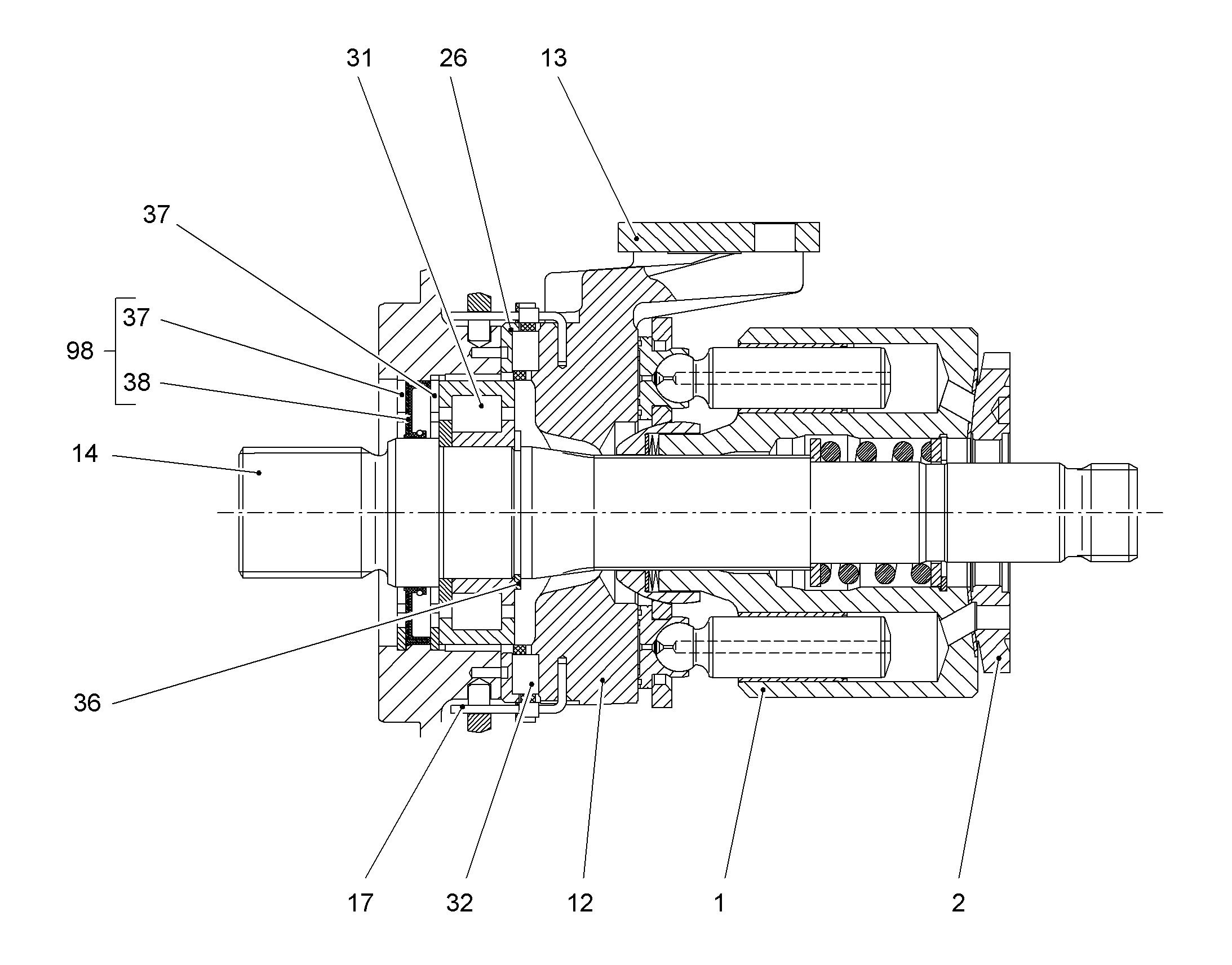 УЗЕЛ ПРИВОДНОЙ 10220427 LIEBHERR