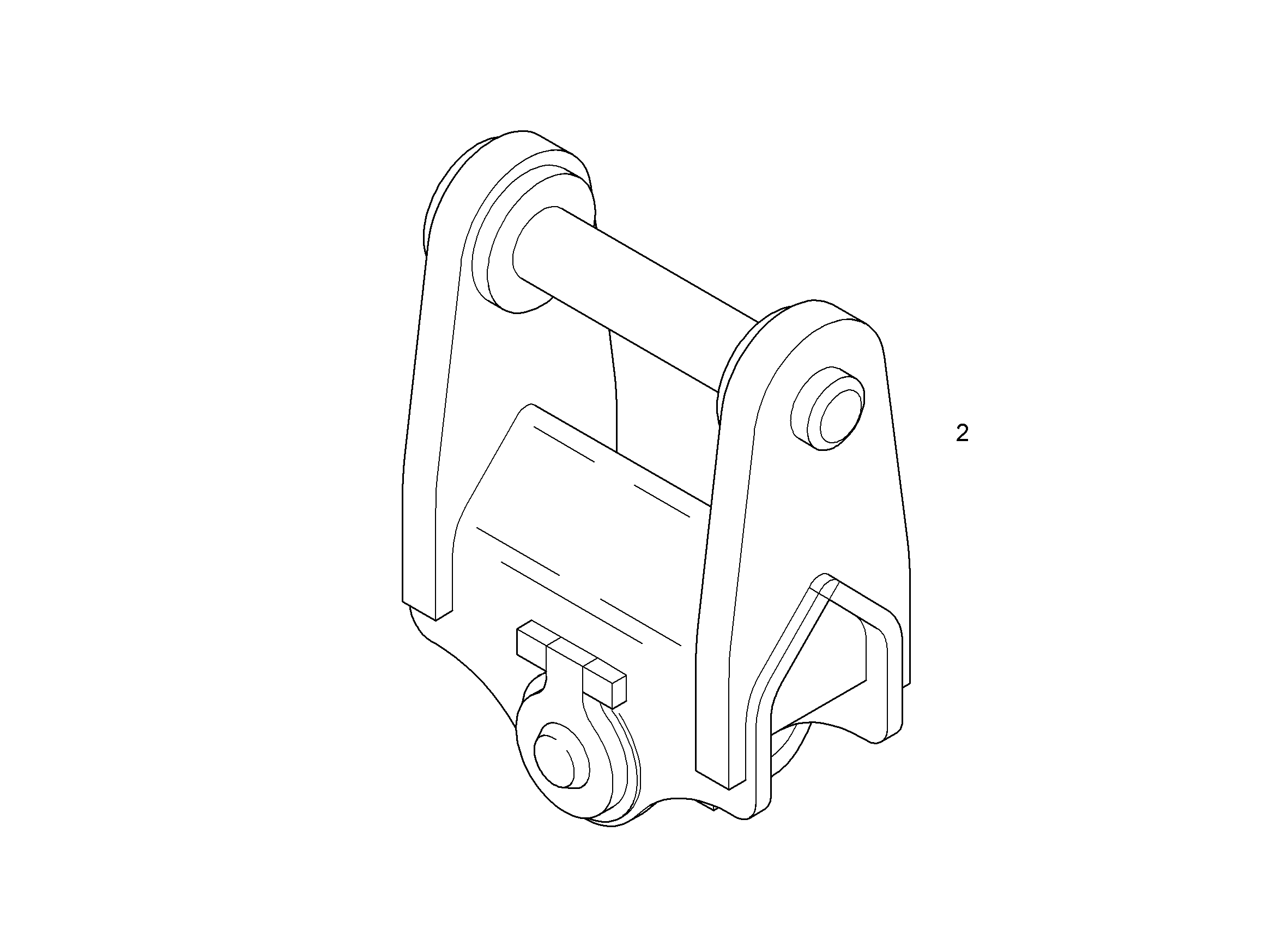 ПОДВЕСКА ГРЕЙФЕРА 10054253 LIEBHERR