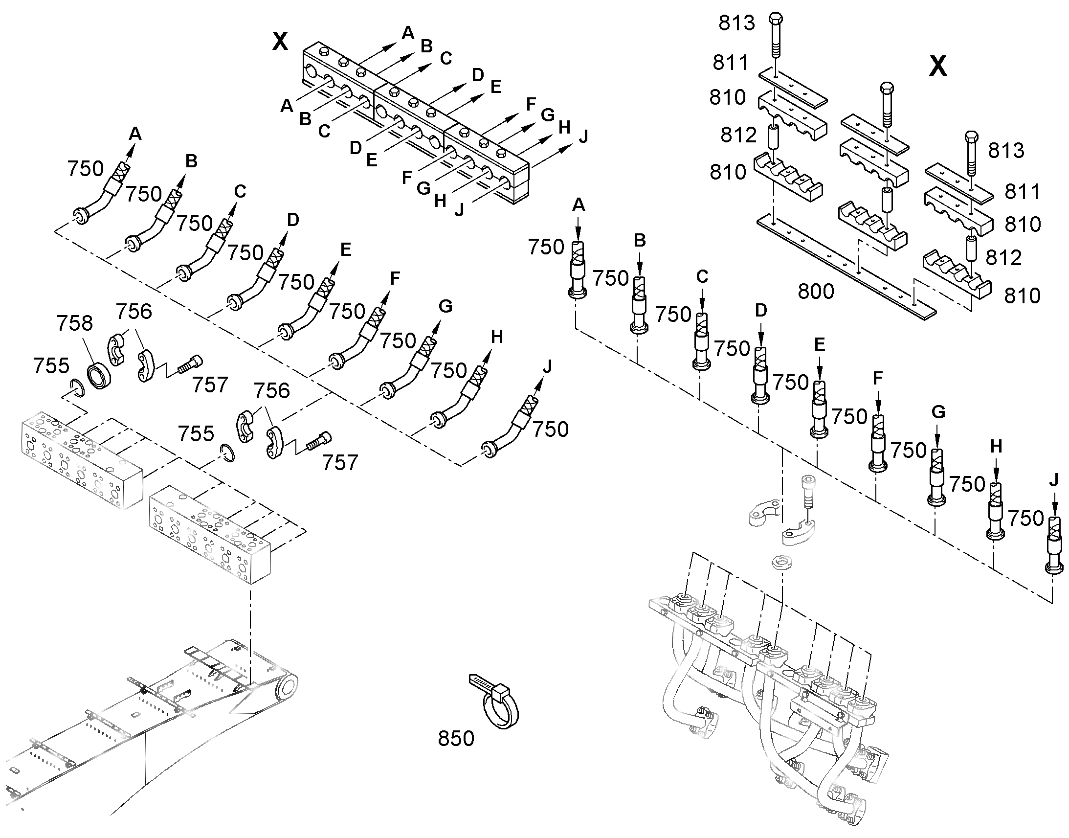 ШЛАНГ 32X2670 10218664 LIEBHERR