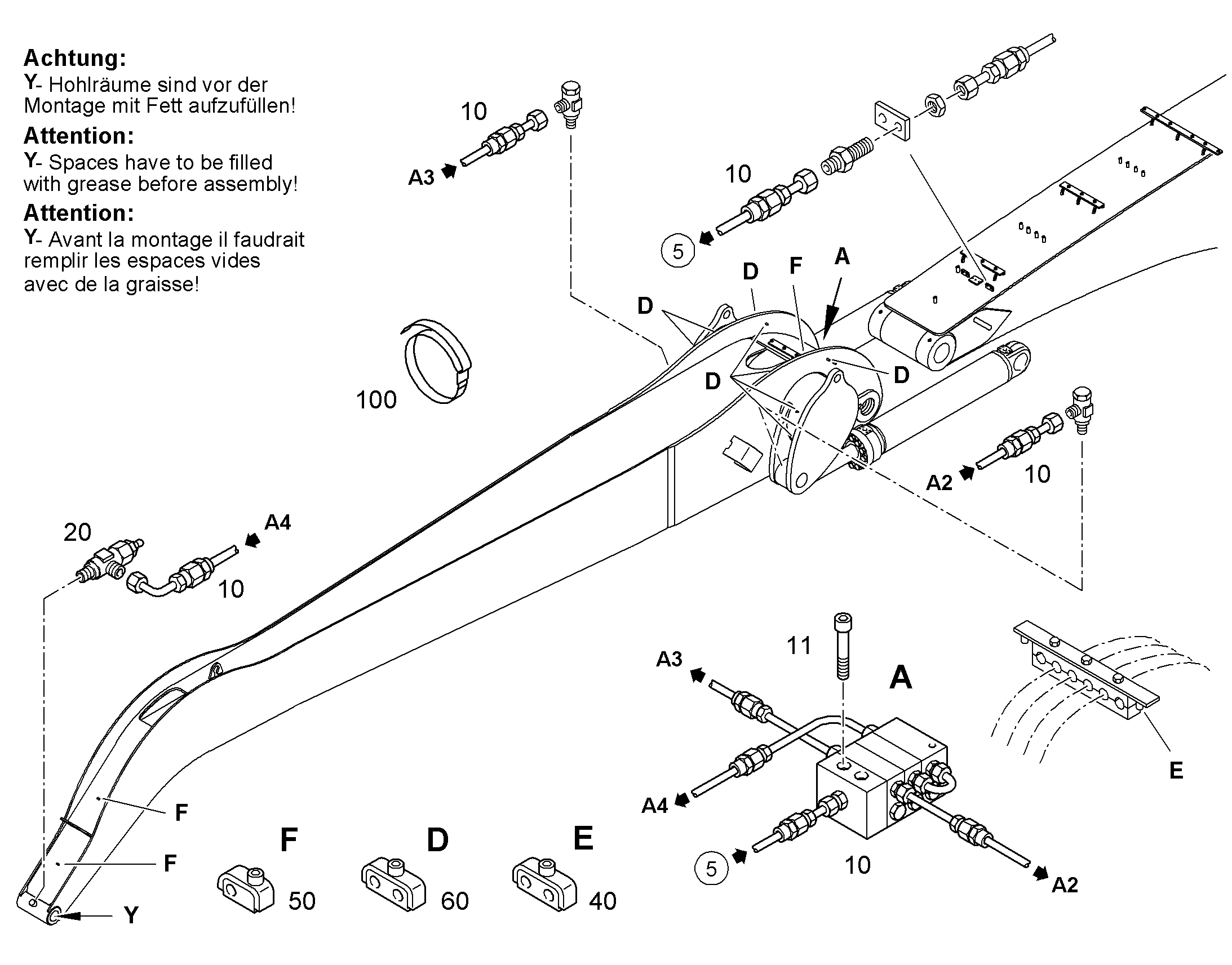 РАСПРЕДЕЛИТЕЛЬ MX-F 3/3 10288223 LIEBHERR