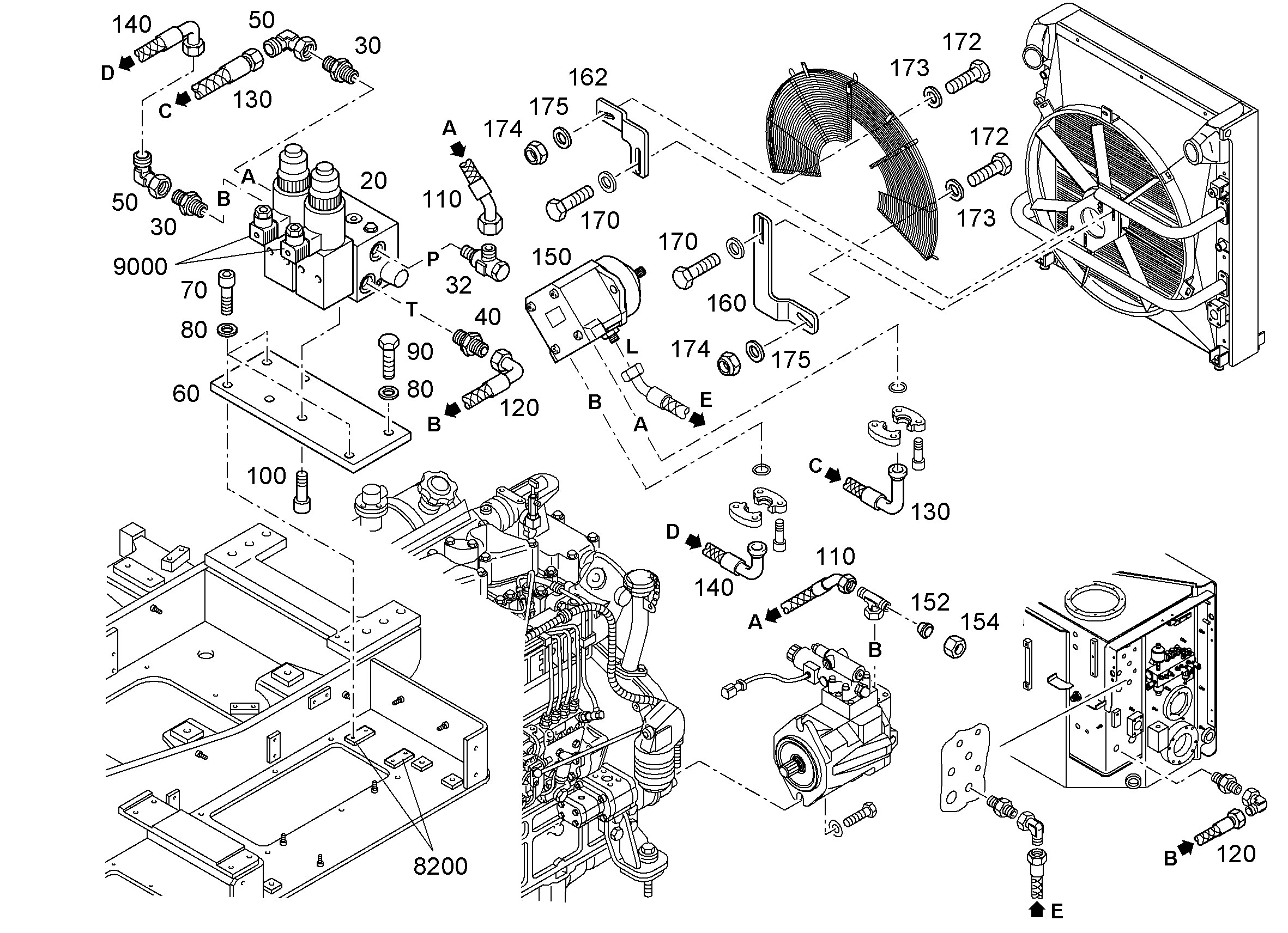 СОЕДИНЕНИЕ РЕЗЬБОВОЕ WH 25S M33X2 KDS 7368167 LIEBHERR