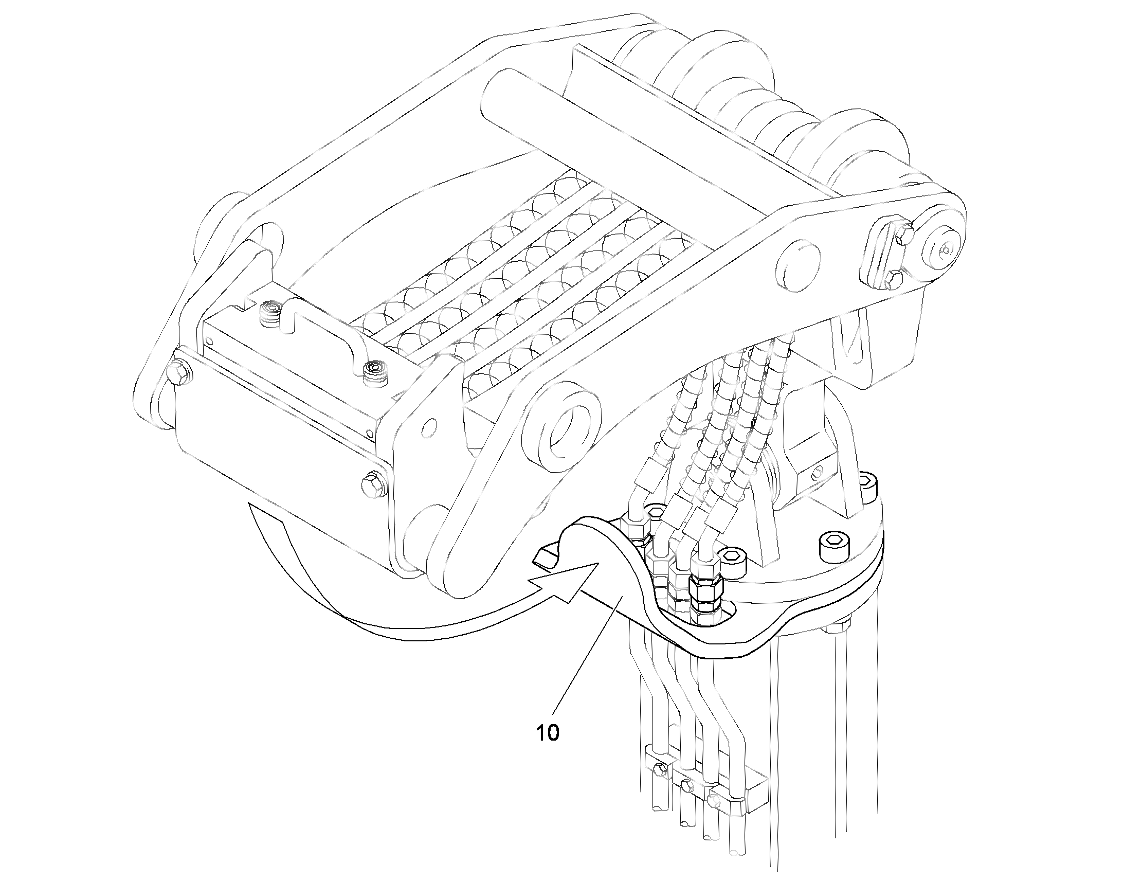 ОГРАНИЧИТЕЛЬ ХОДА FUER LIKUFIX 48 9598061 LIEBHERR