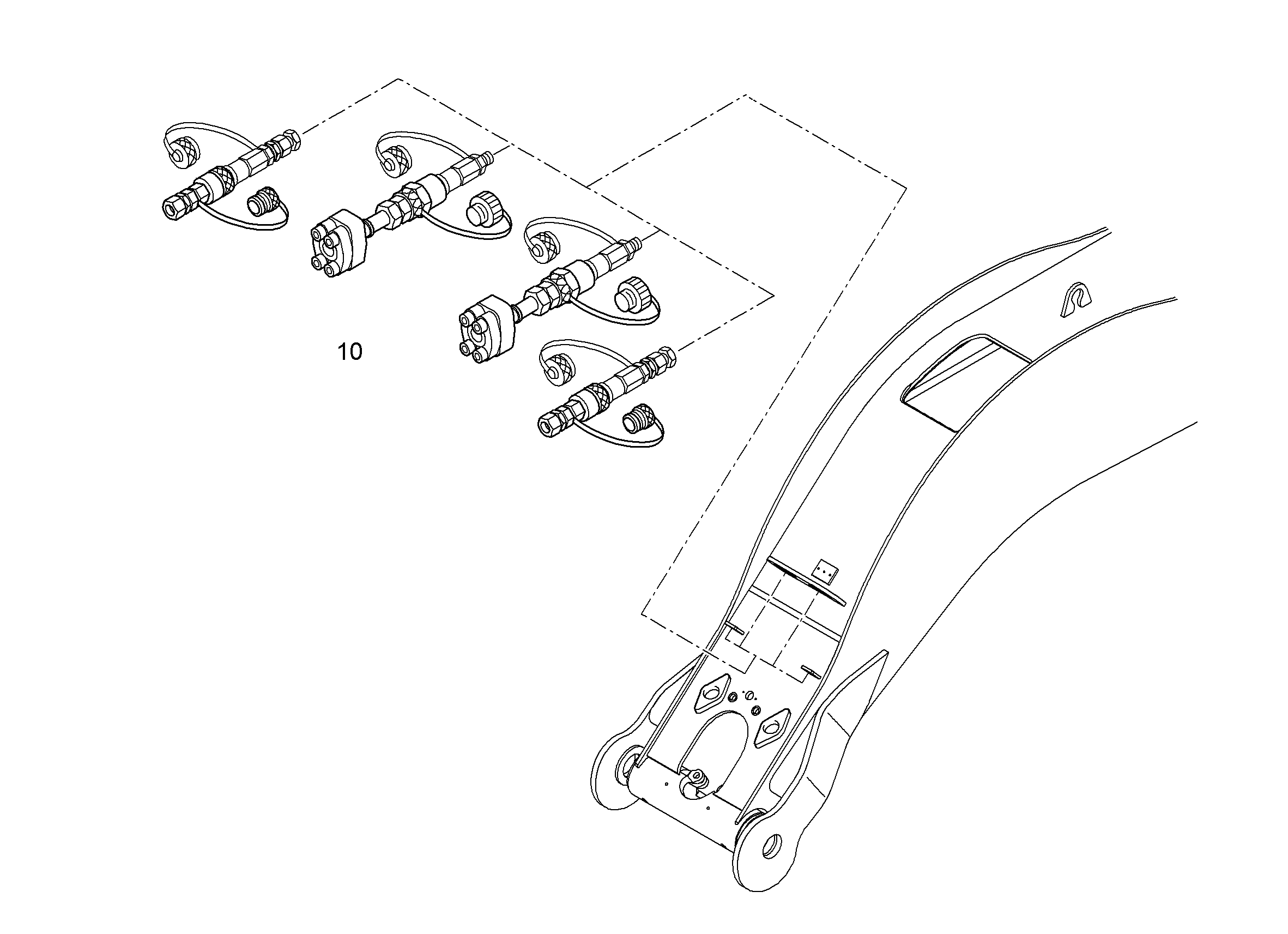 ДОПОЛНЕНИЕ-ЛИНИИ FUER GM72C 9602145 LIEBHERR