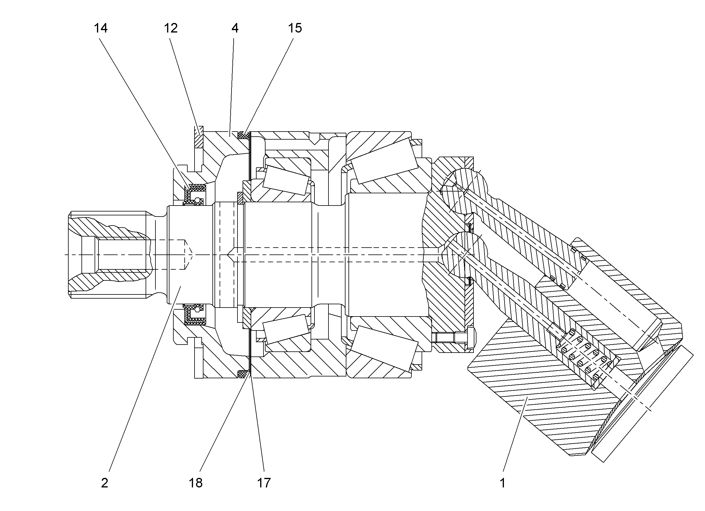 ВАЛ ПРИВОДНОЙ 10293735 LIEBHERR