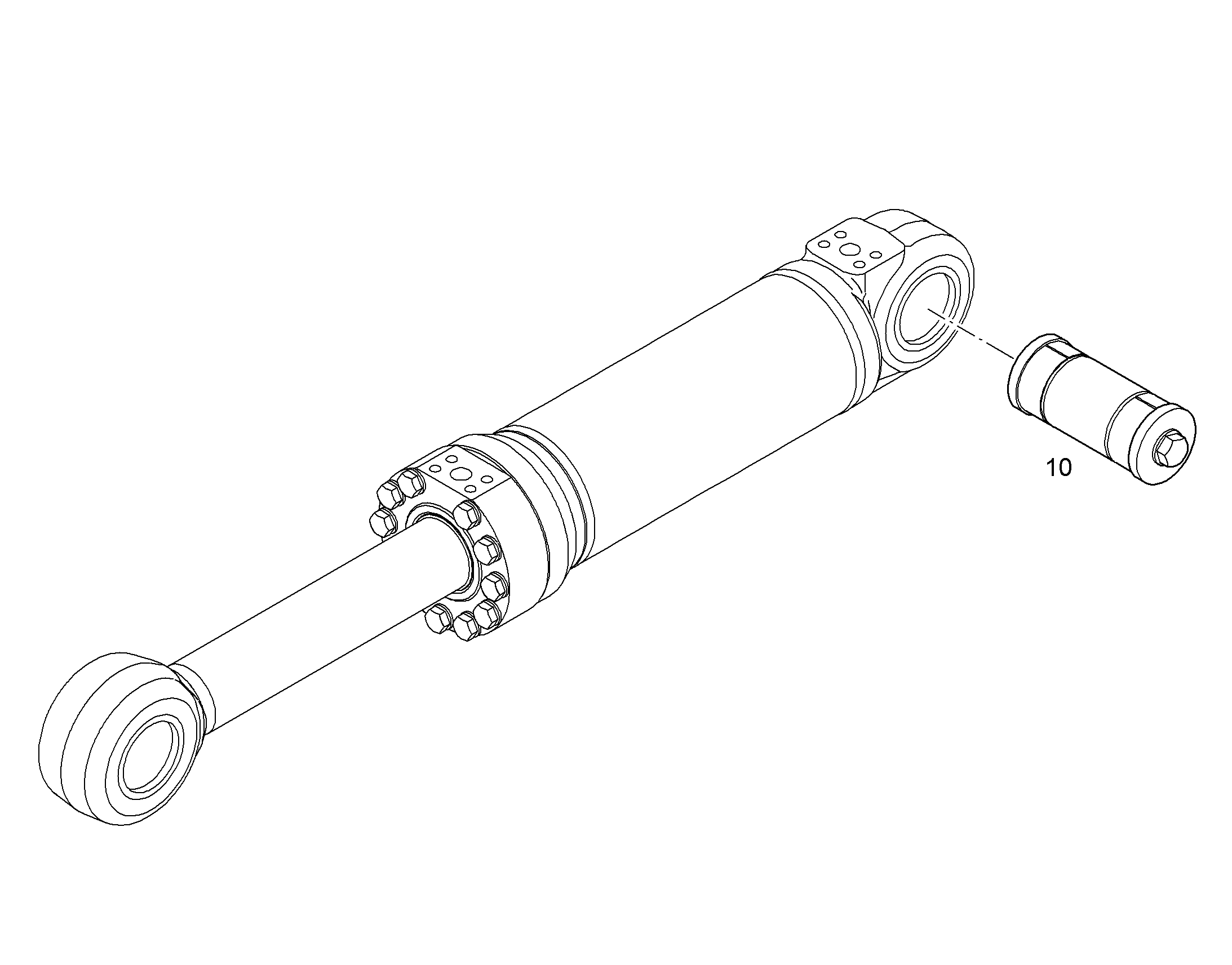 PASSFIX-БОЛТЫ 80X234X160 9287866 LIEBHERR