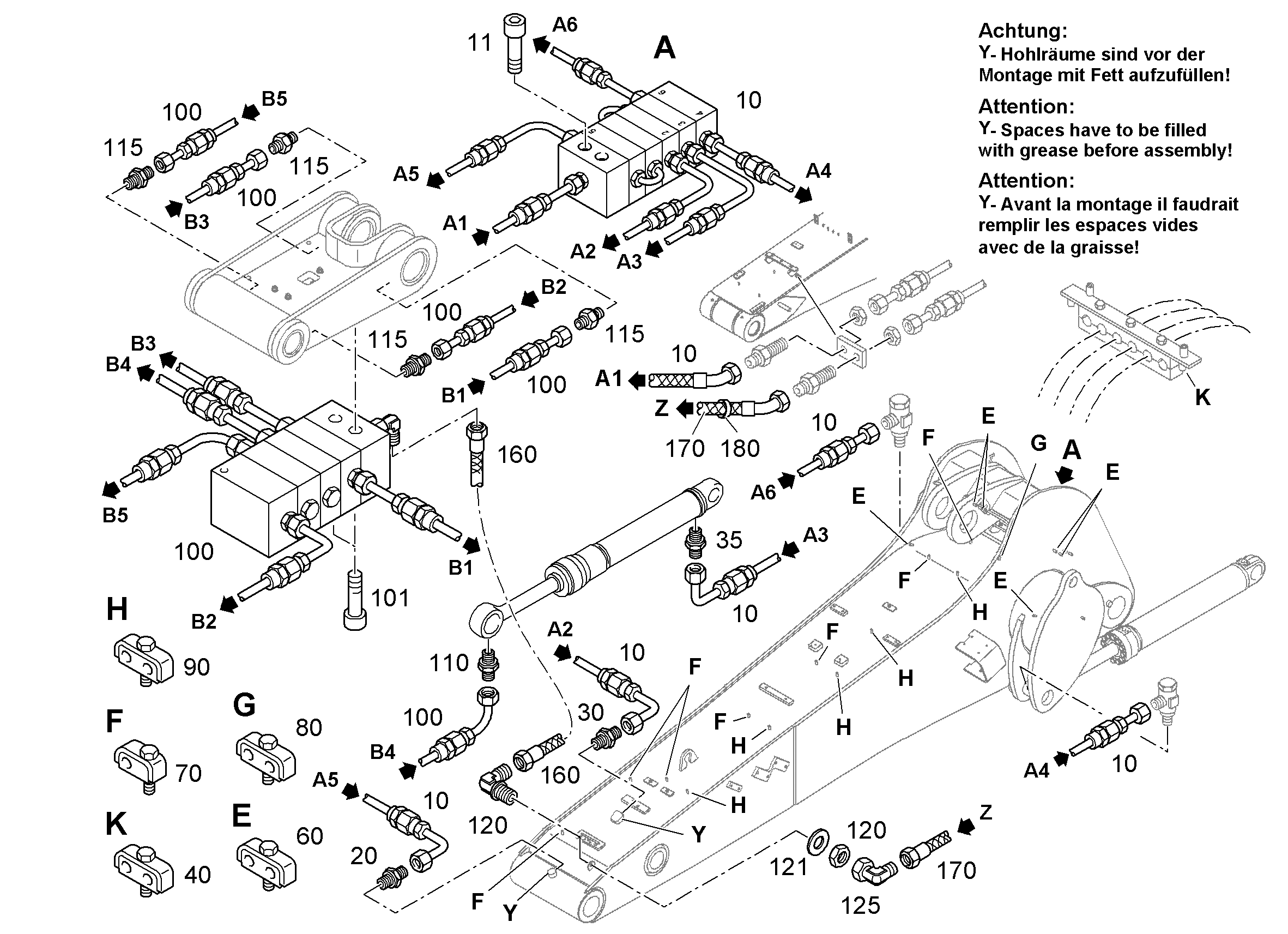 ШЛАНГ 6,3X897 10219988 LIEBHERR