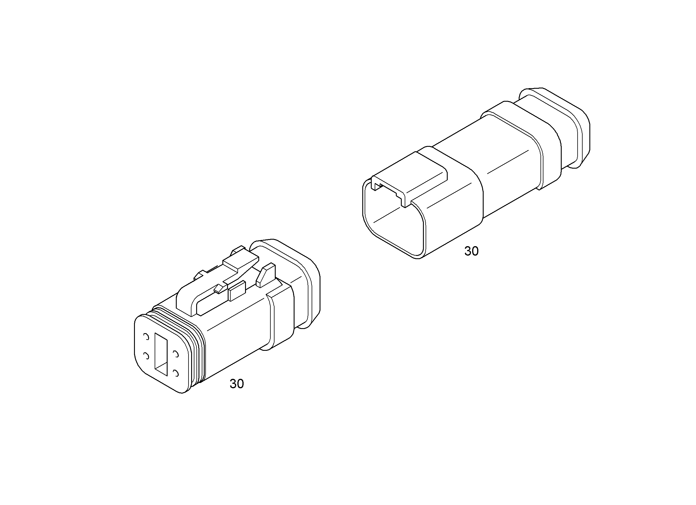 ШТЕКЕР DEUTSCH 9070041 LIEBHERR