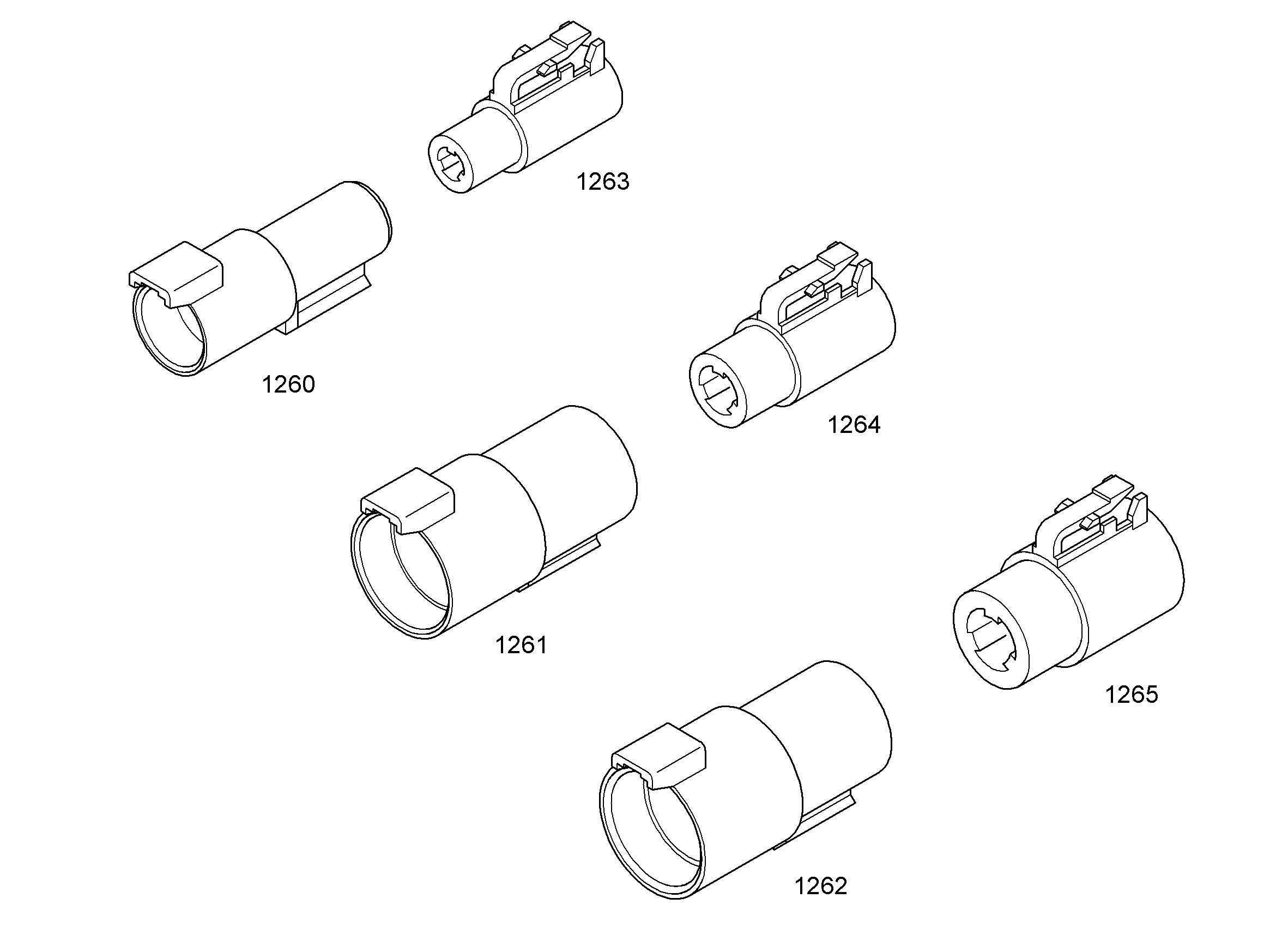 КОННЕКТОР DTHD 1POL.5,0-8,0 9064897 LIEBHERR