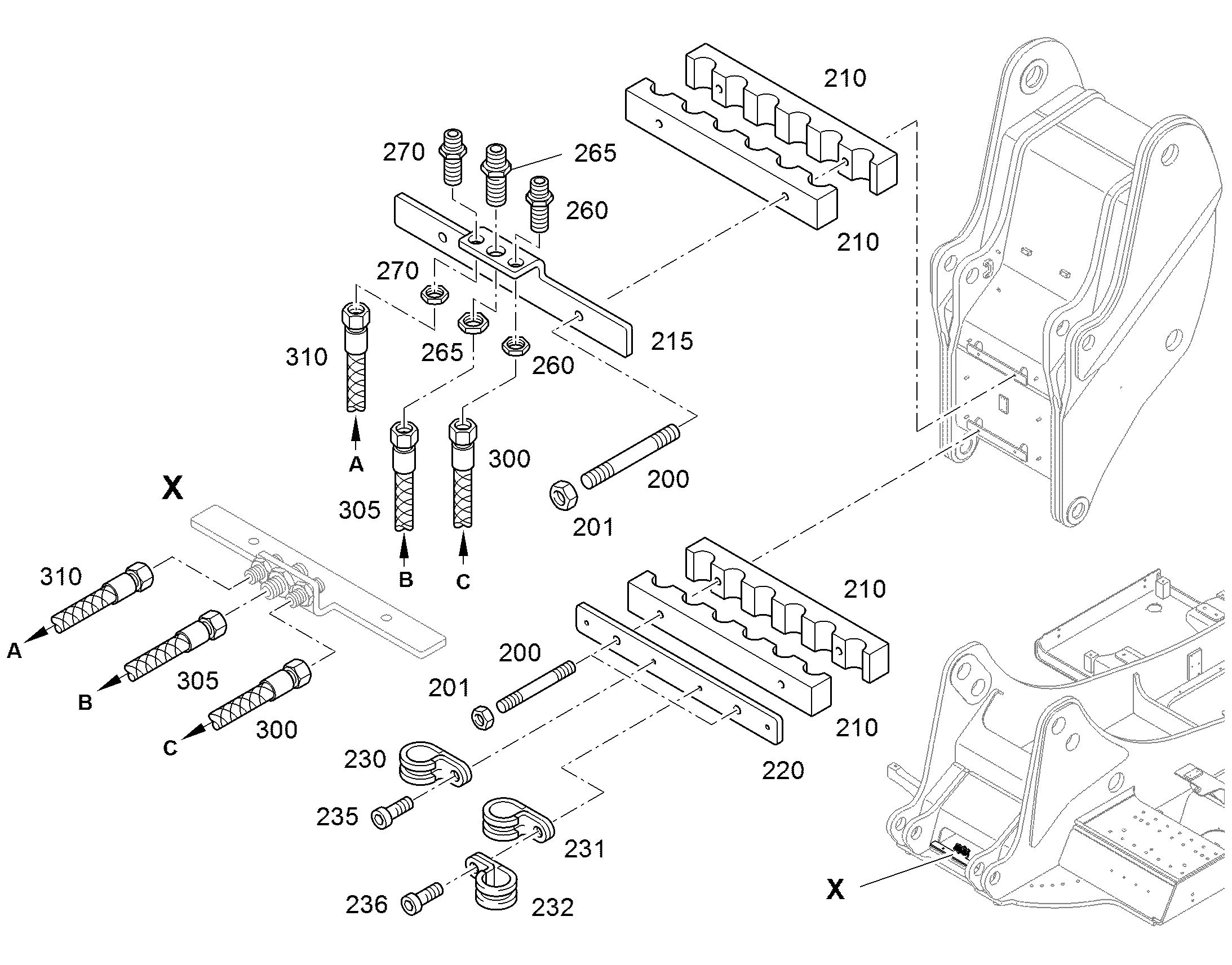 ШЛАНГ 10X900 10335665 LIEBHERR