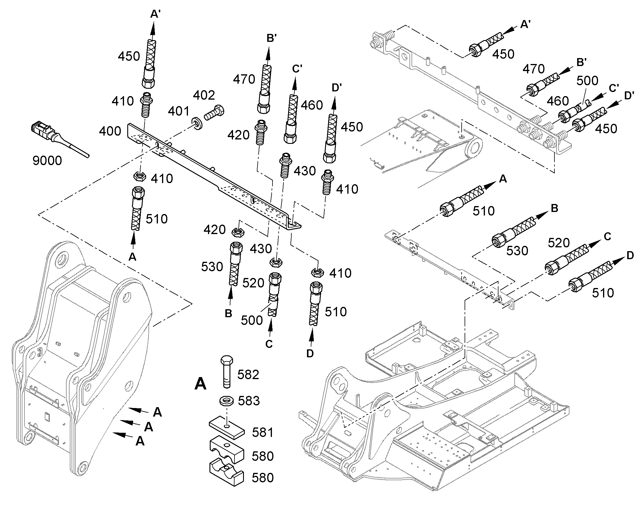 ШЛАНГ 12X1350 10019178 LIEBHERR