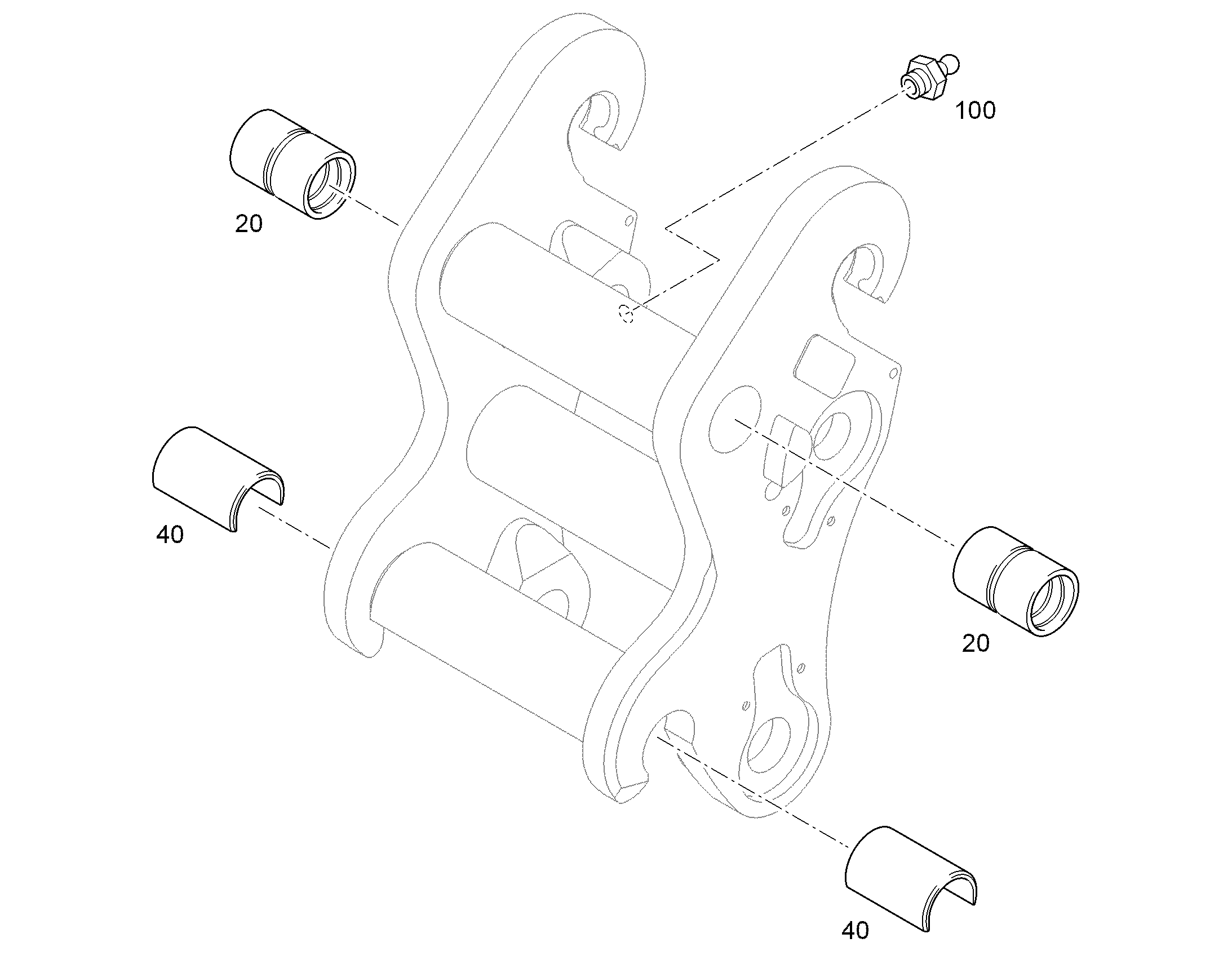 BUSH ASSEMBLY 11362893 LIEBHERR