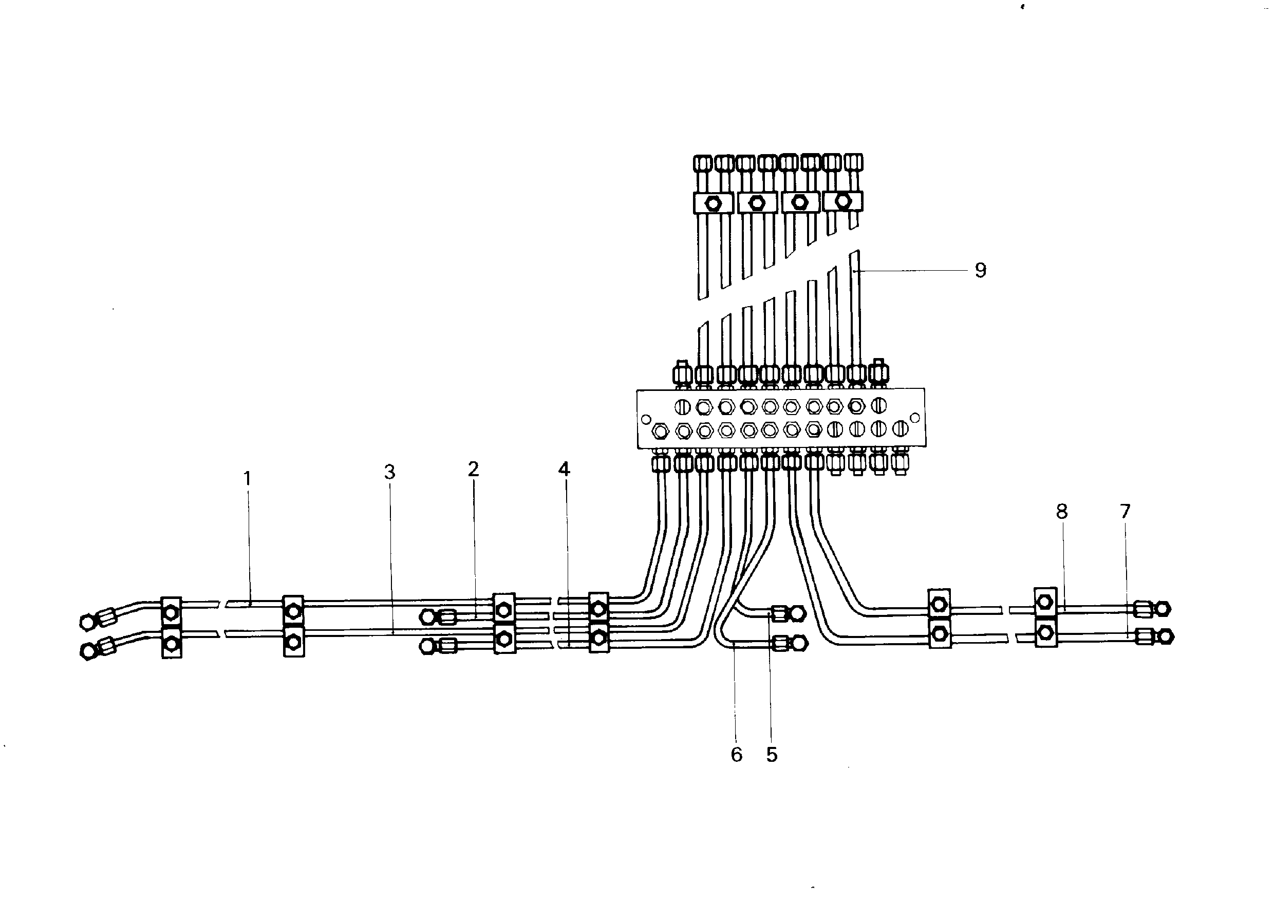 СМАЗОЧНАЯ ЛИНИЯ, КОМПЛЕКТ 9331035 LIEBHERR