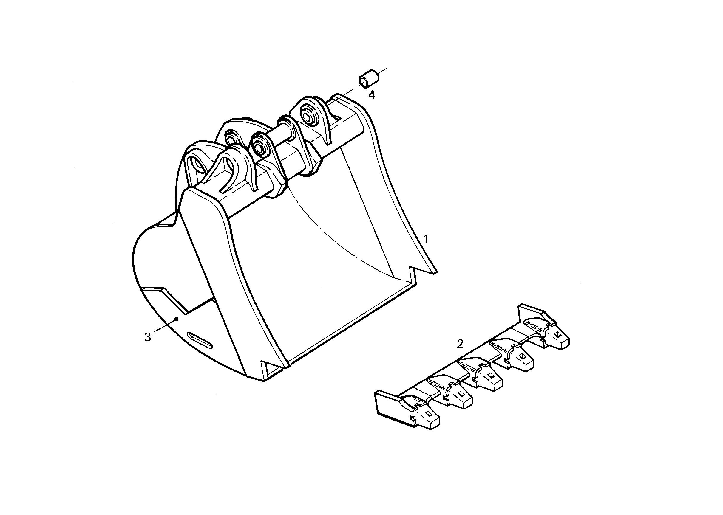 ЗАБРАЛО КОВША 9344805 LIEBHERR
